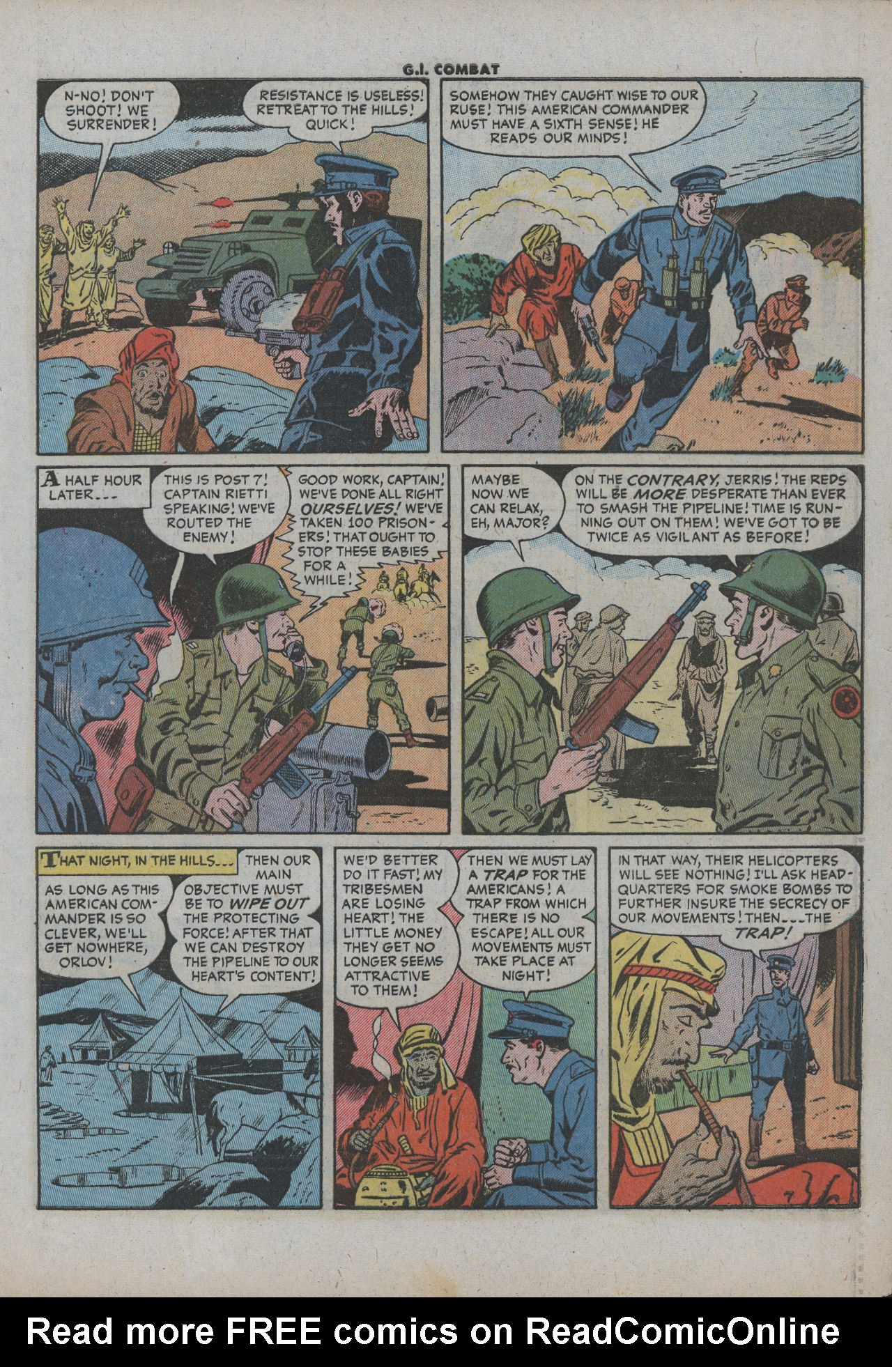 Read online G.I. Combat (1952) comic -  Issue #38 - 10