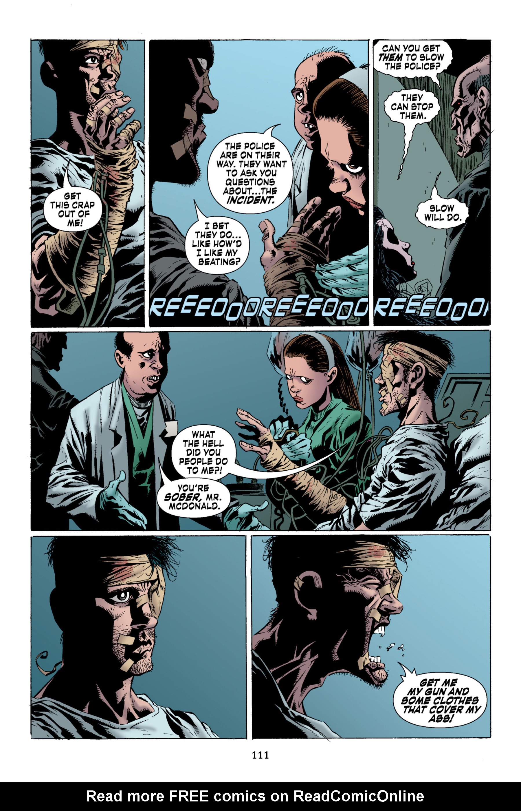 Read online Criminal Macabre Omnibus comic -  Issue # TPB 2 - 111