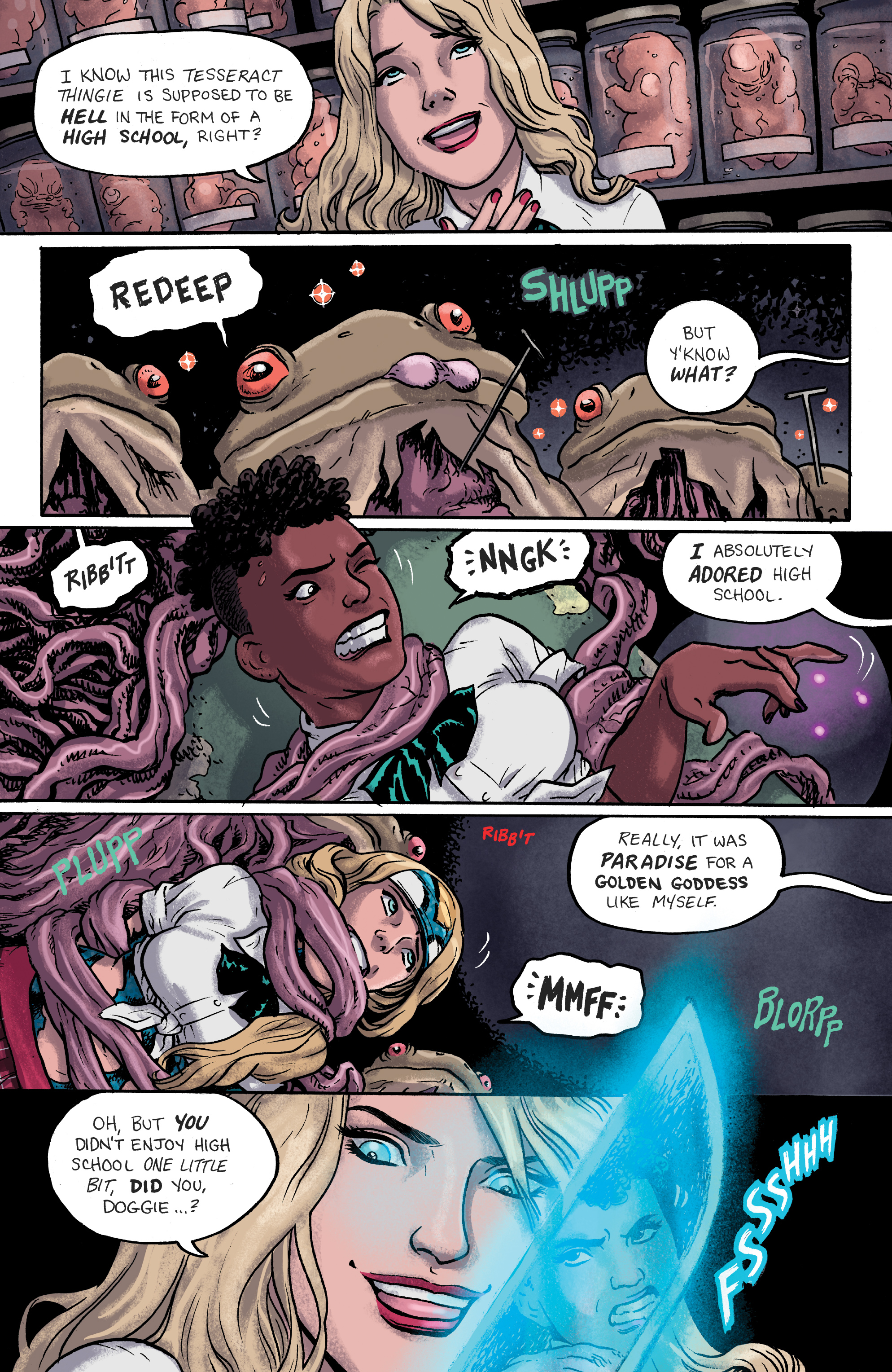 Read online Empowered And Sistah Spooky's High School Hell comic -  Issue #2 - 3