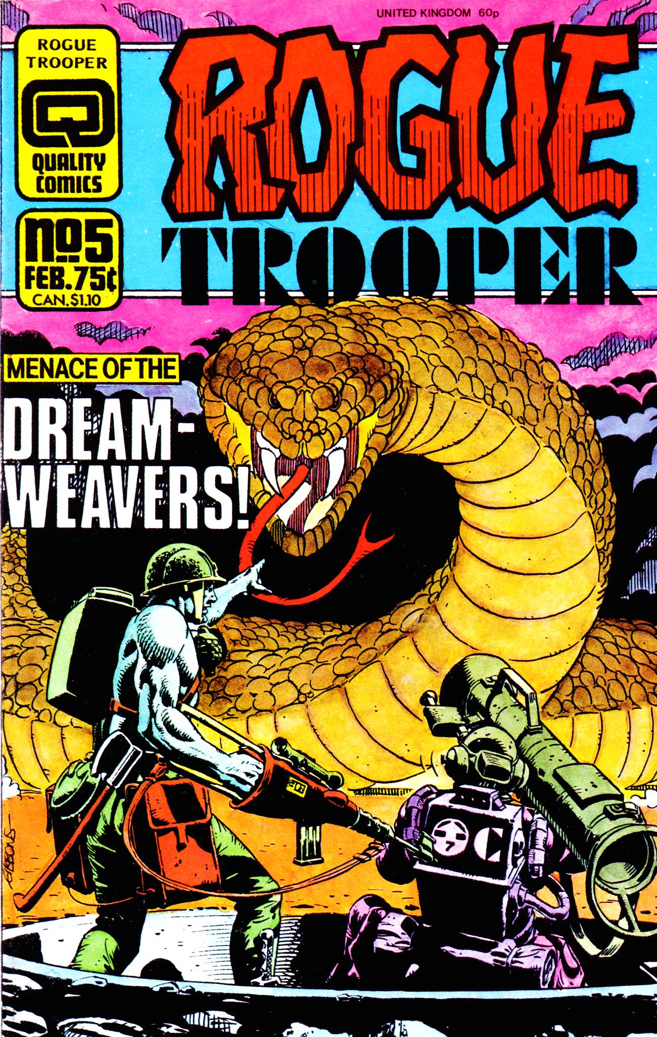 Read online Rogue Trooper (1986) comic -  Issue #5 - 1