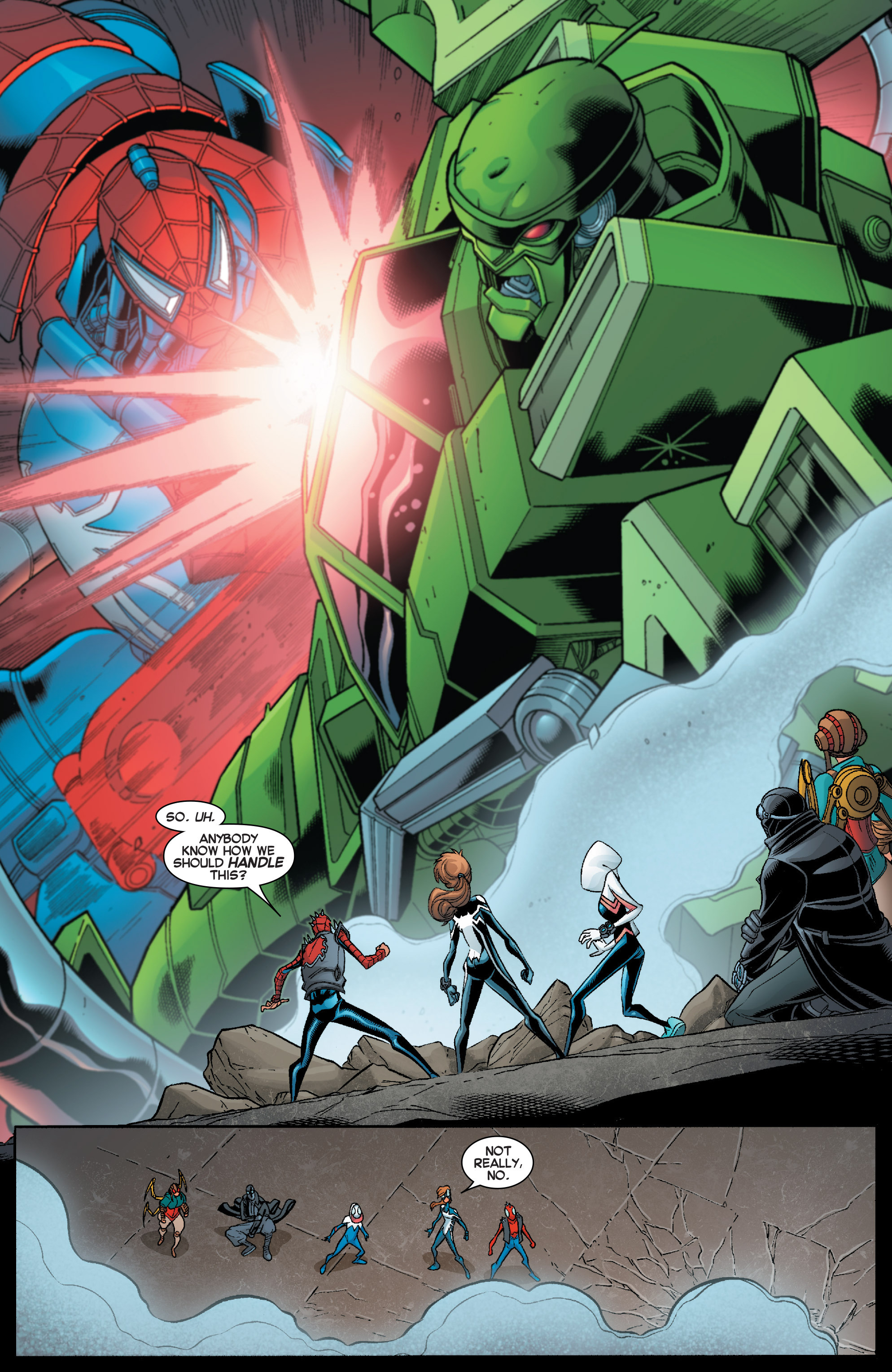 Read online Web Warriors comic -  Issue #8 - 5