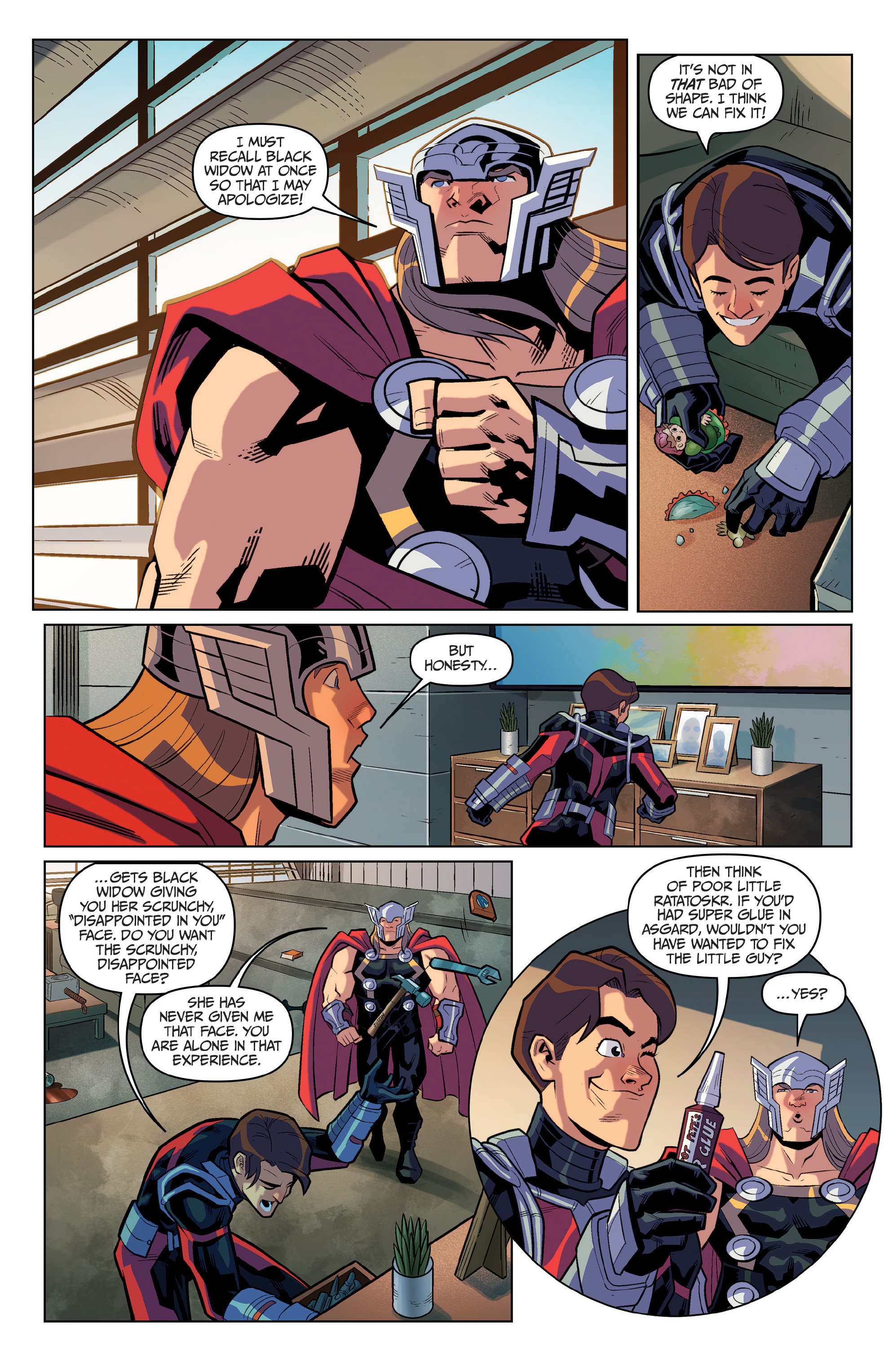Read online Marvel Action: Avengers (2020) comic -  Issue #1 - 9