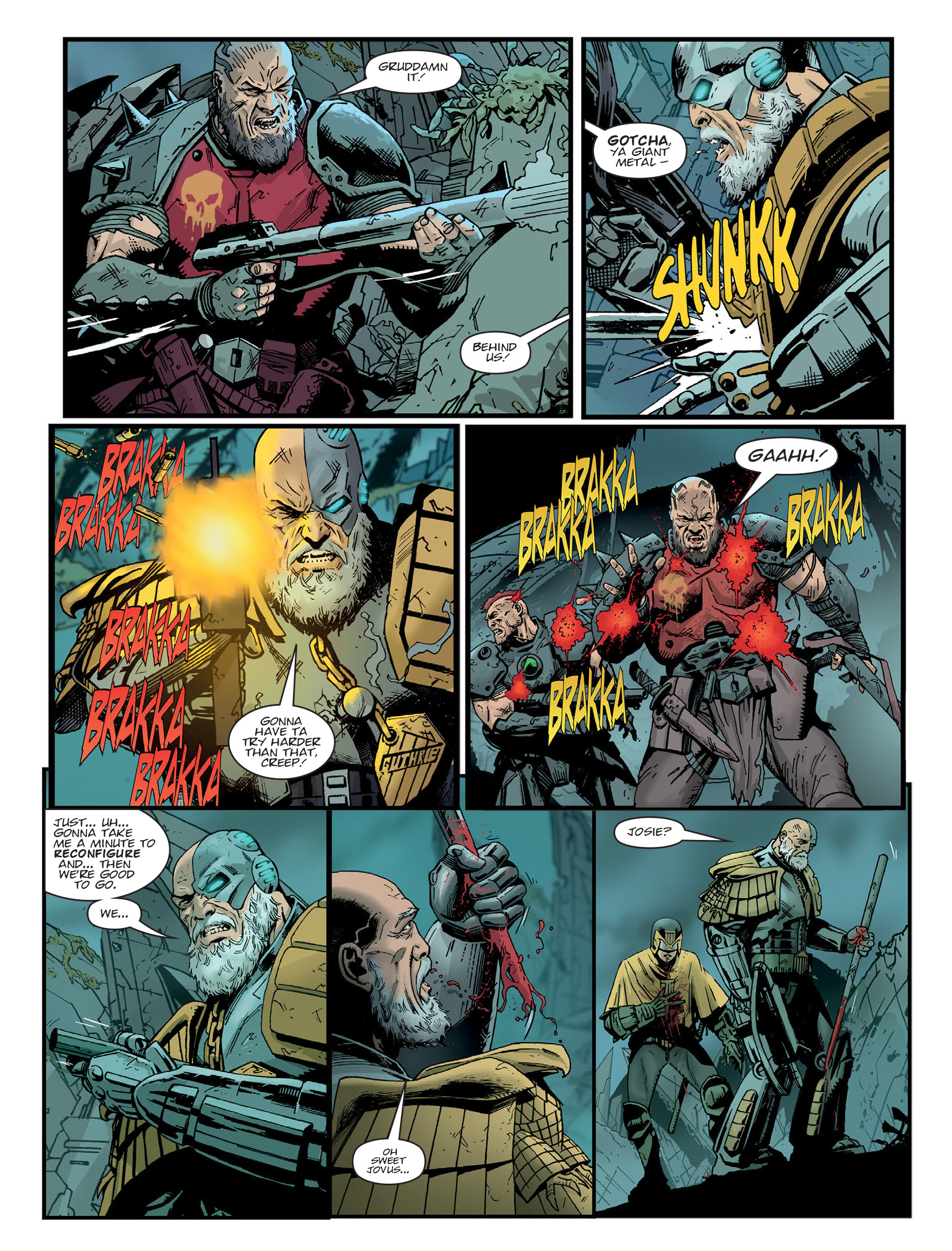 Read online Judge Dredd Megazine (Vol. 5) comic -  Issue #417 - 10
