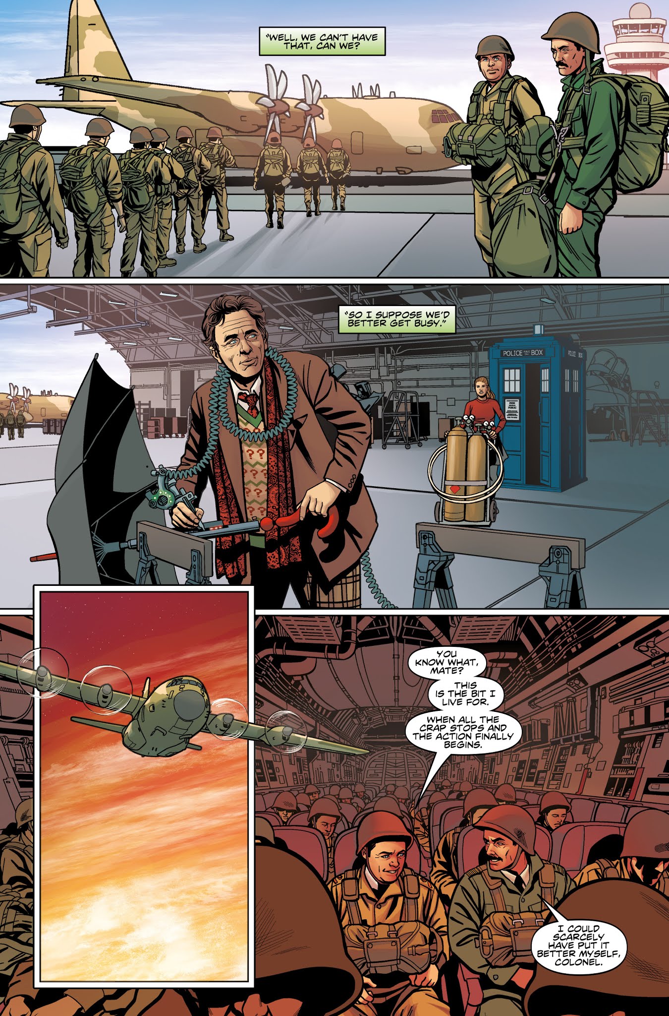 Read online Doctor Who: The Seventh Doctor: Operation Volcano comic -  Issue #3 - 15