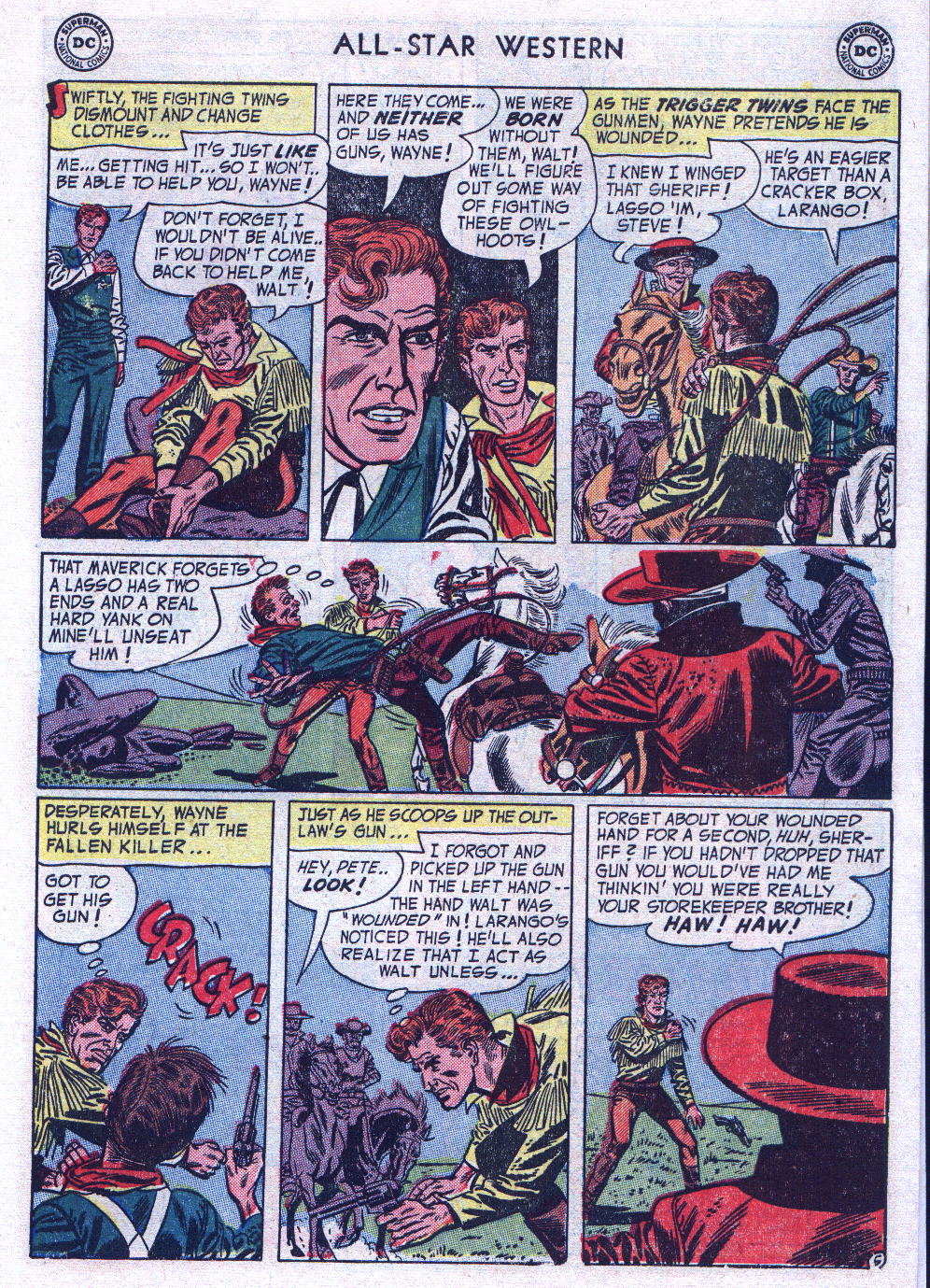 Read online All-Star Western (1951) comic -  Issue #74 - 7