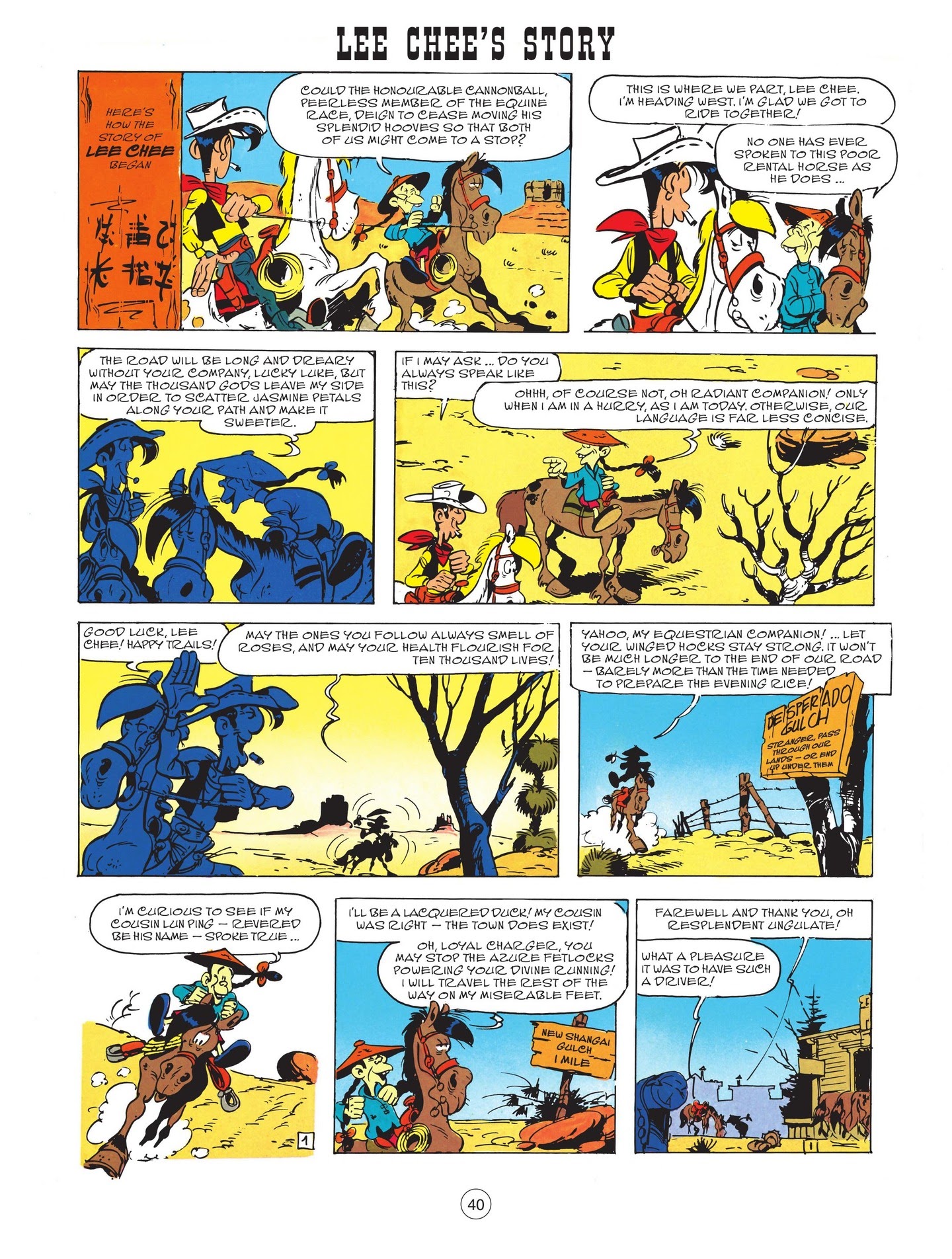 Read online A Lucky Luke Adventure comic -  Issue #81 - 42