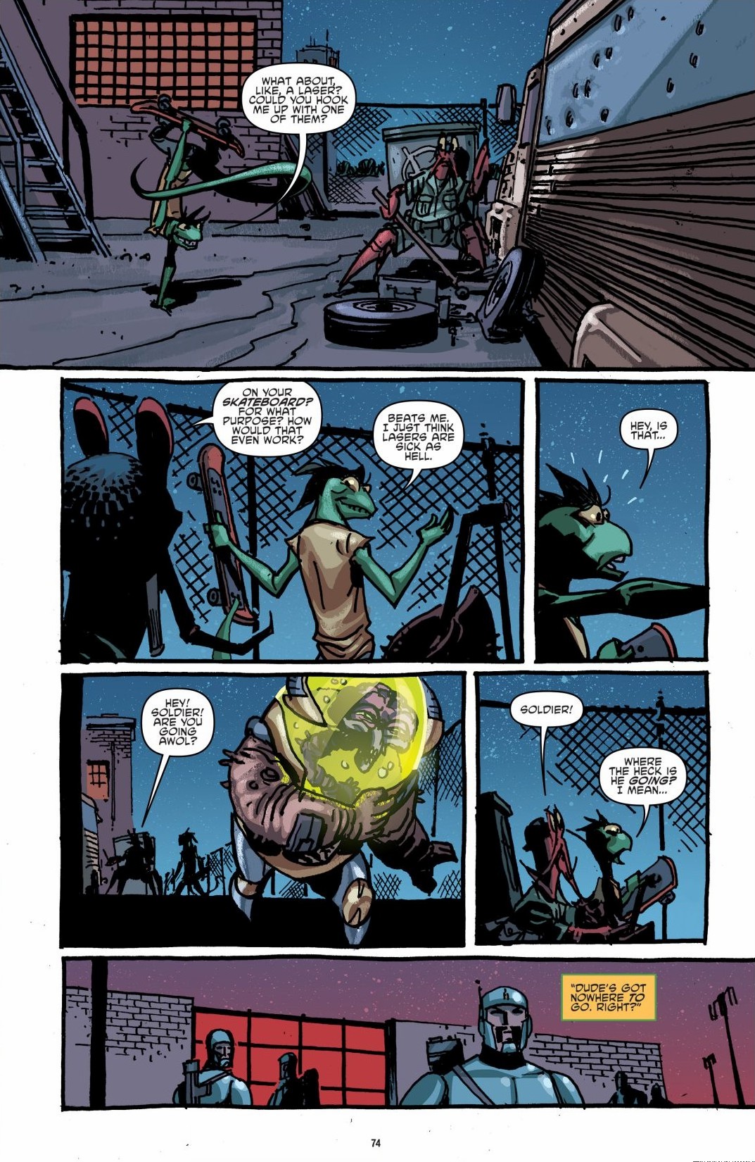 Read online Teenage Mutant Ninja Turtles: The IDW Collection comic -  Issue # TPB 6 (Part 1) - 73