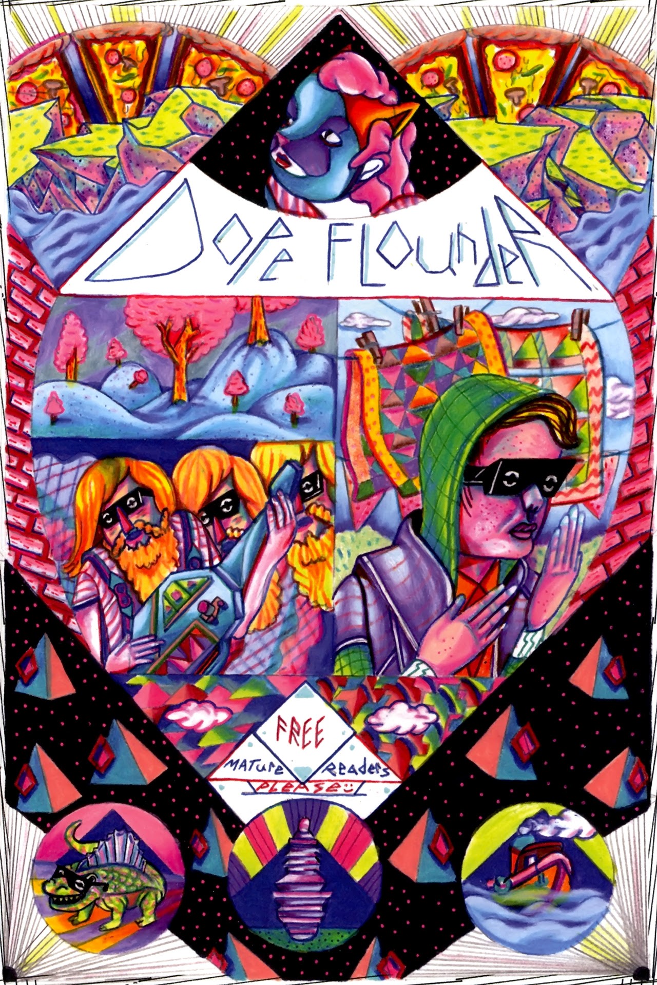 Read online Dope Flounder comic -  Issue # Full - 1