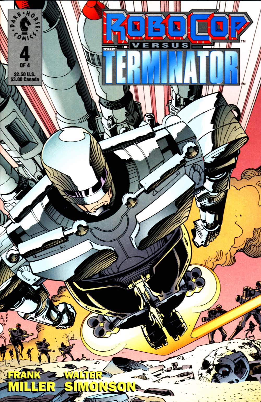 Read online Robocop Versus The Terminator comic -  Issue #4 - 1