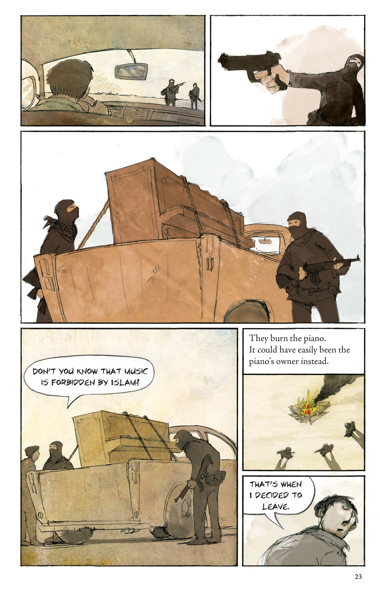 Read online The Unwanted: Stories of the Syrian Refugees comic -  Issue # TPB - 22