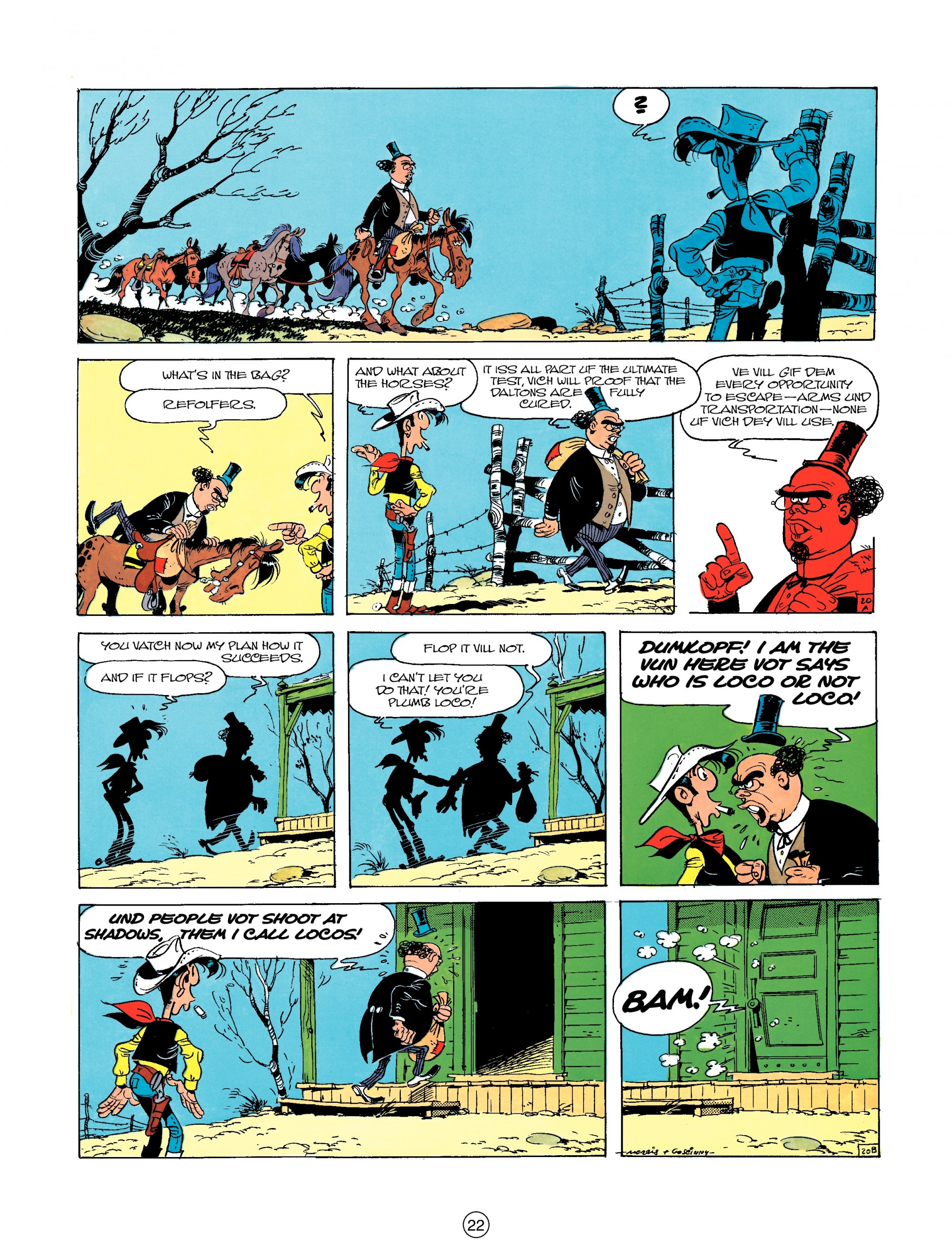 Read online A Lucky Luke Adventure comic -  Issue #23 - 22