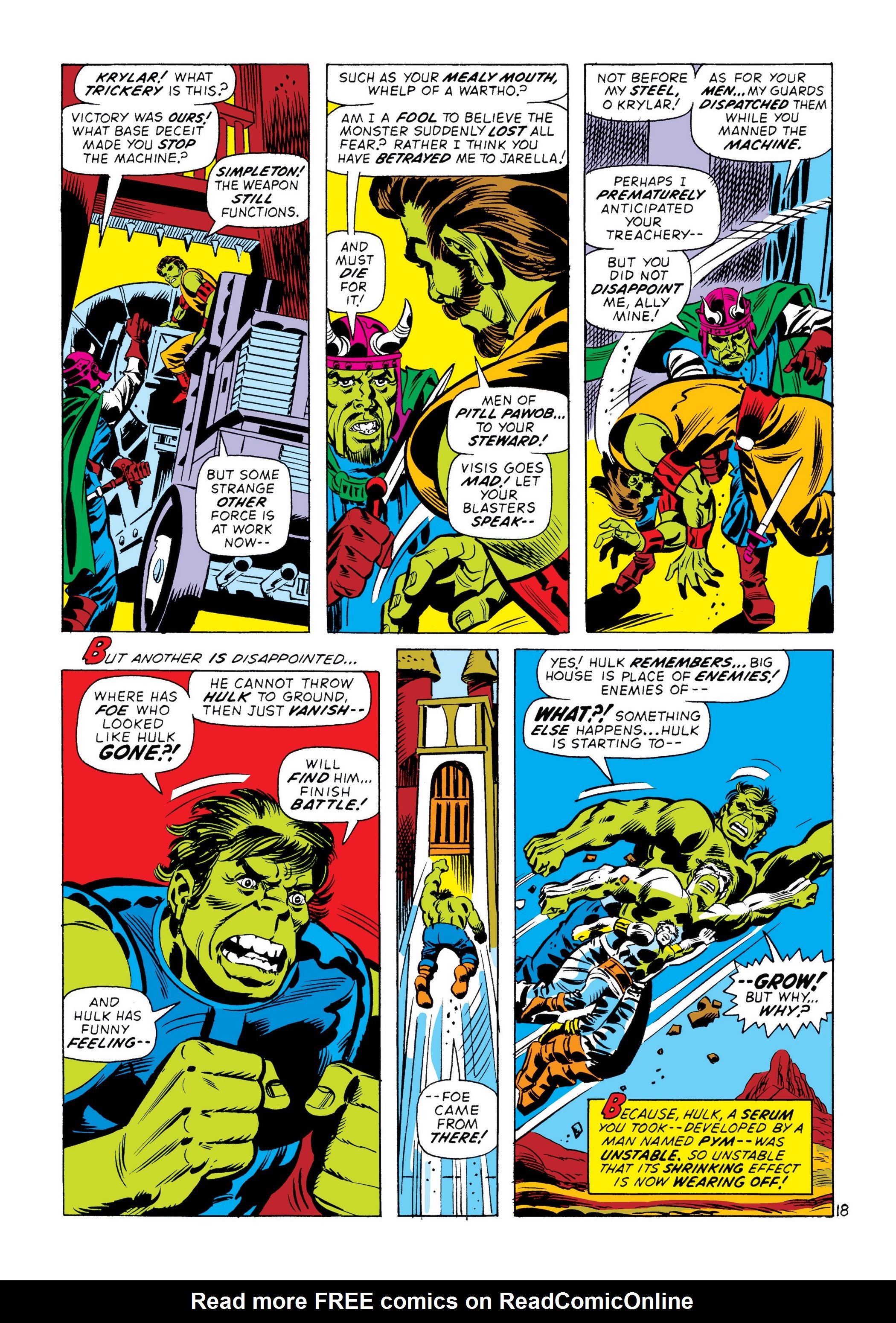 Read online Marvel Masterworks: The Incredible Hulk comic -  Issue # TPB 8 (Part 3) - 79