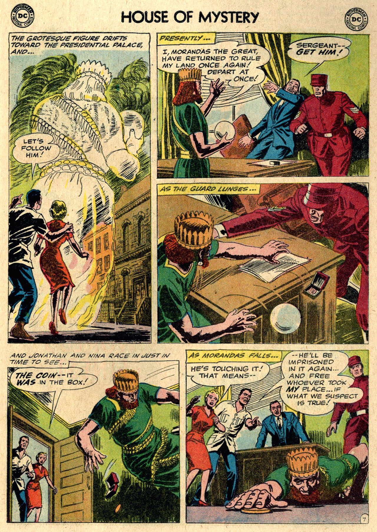 Read online House of Mystery (1951) comic -  Issue #94 - 21