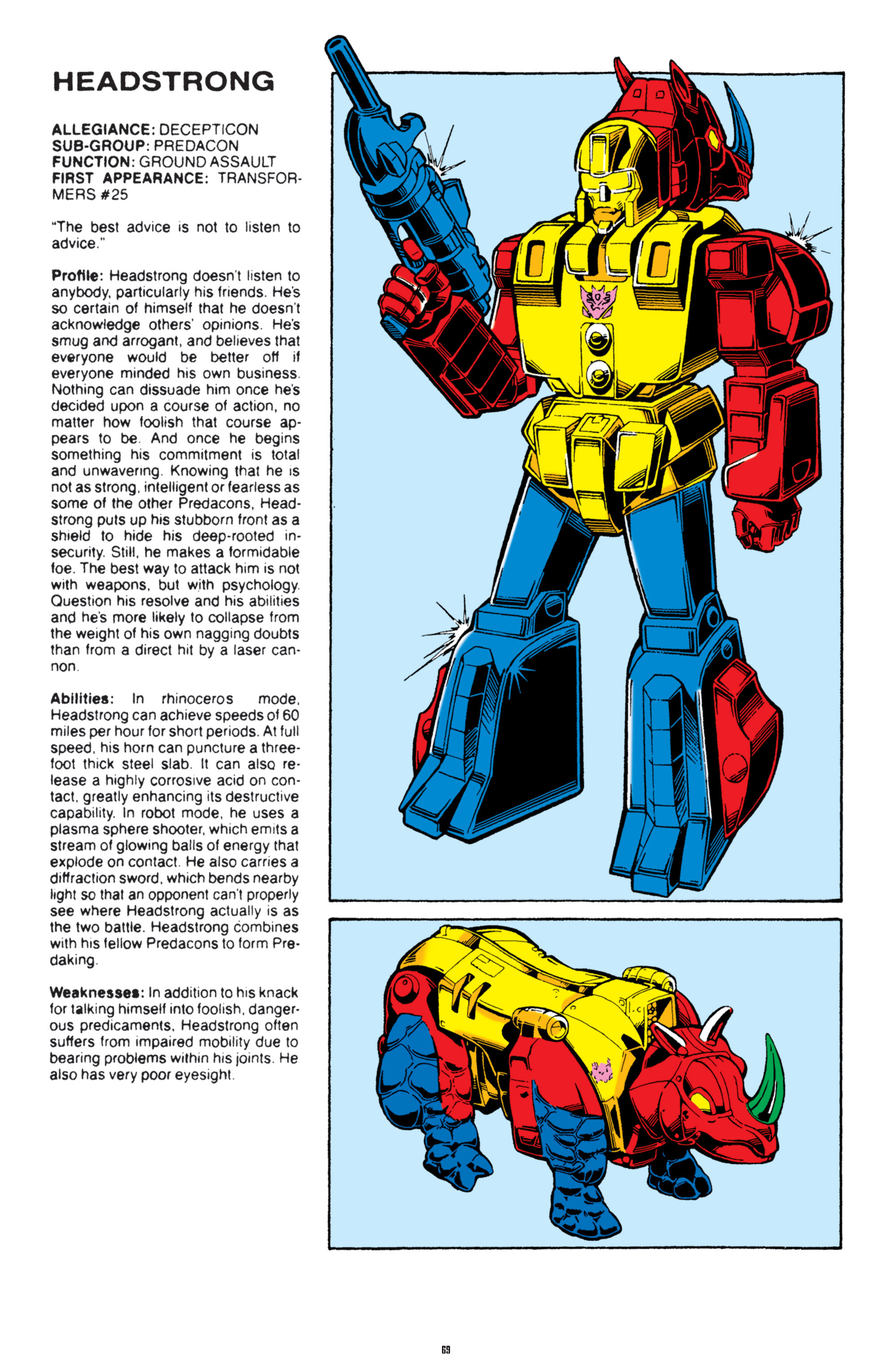 Read online The Transformers Classics comic -  Issue # TPB 8 - 68