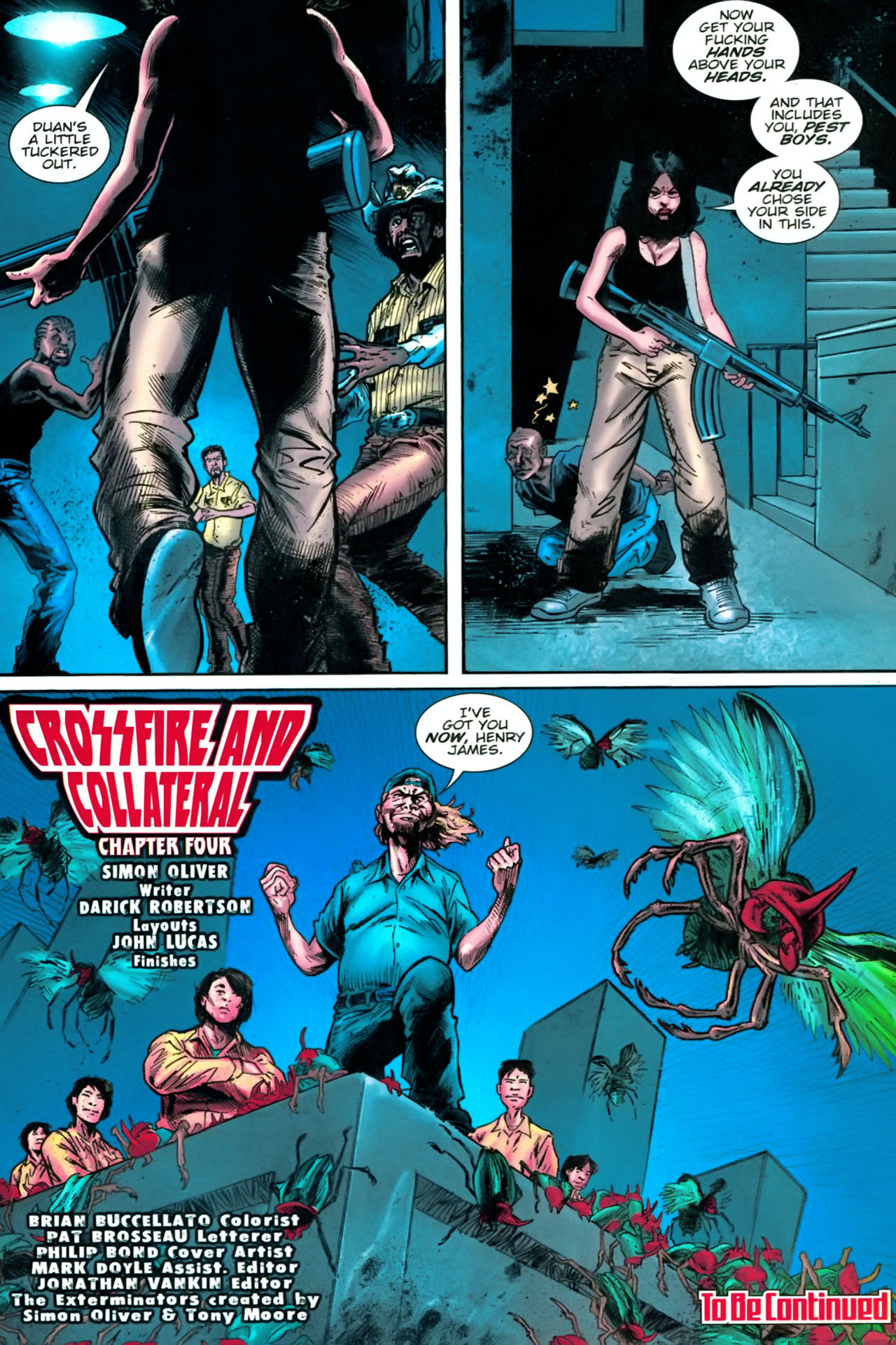 Read online The Exterminators comic -  Issue #22 - 23