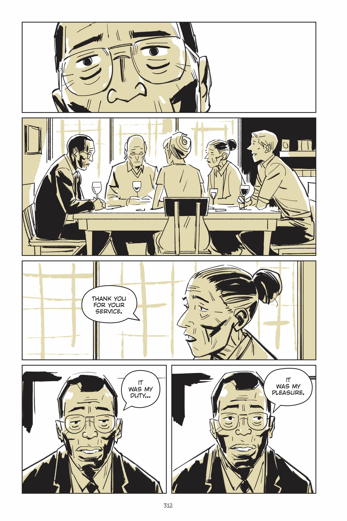 Read online Now Let Me Fly: A Portrait of Eugene Bullard comic -  Issue # TPB (Part 3) - 106