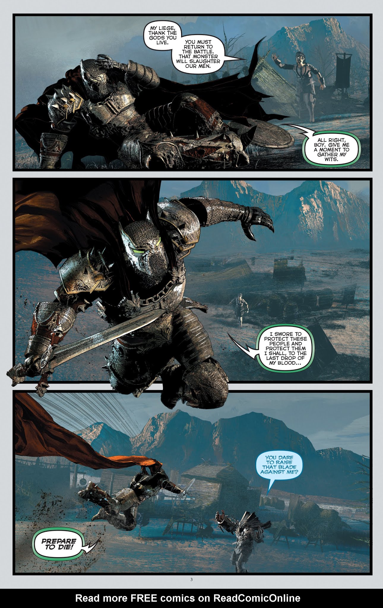 Read online Medieval Spawn and Witchblade comic -  Issue #3 - 5