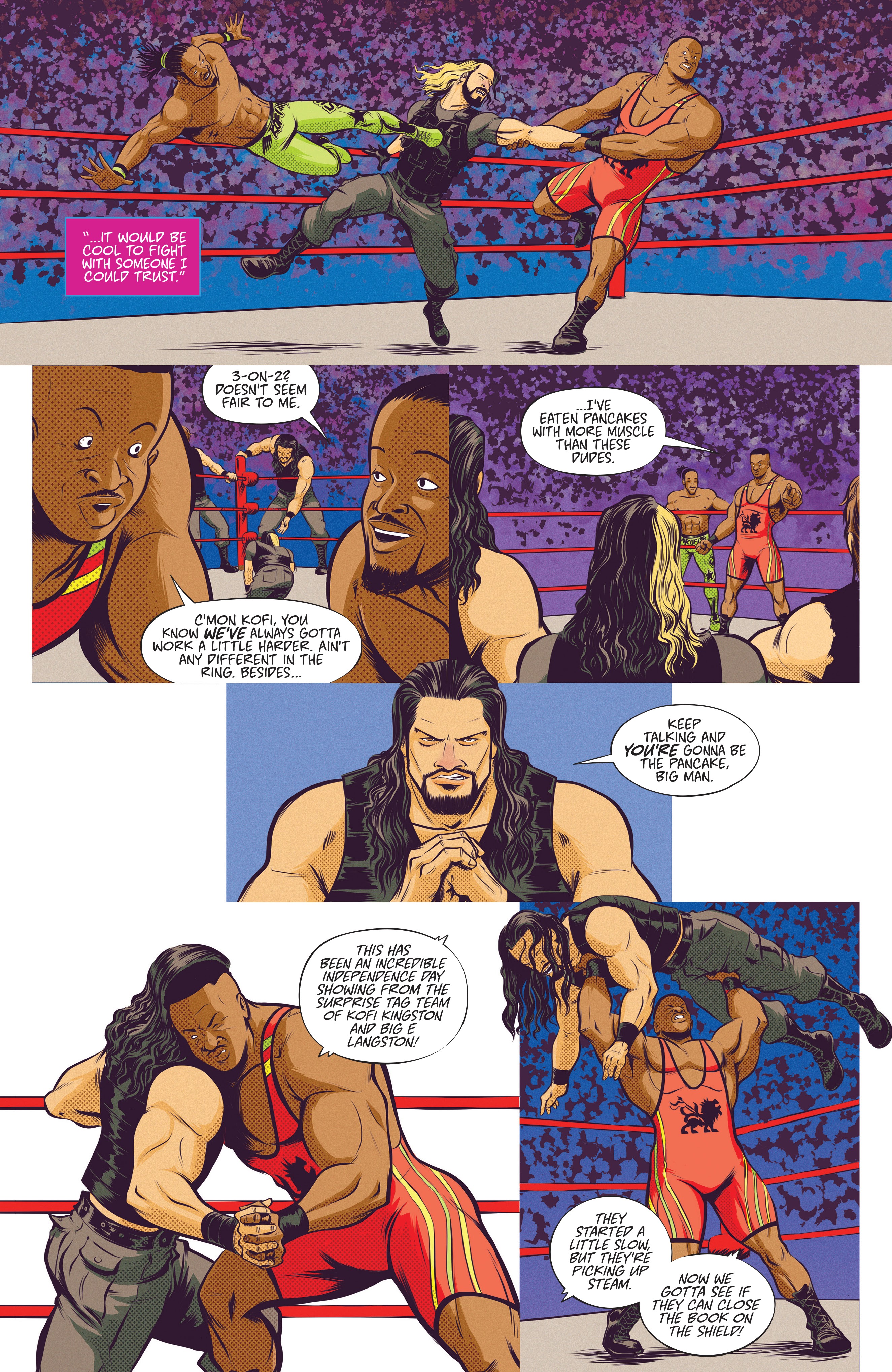 Read online WWE The New Day: Power of Positivity comic -  Issue #1 - 32