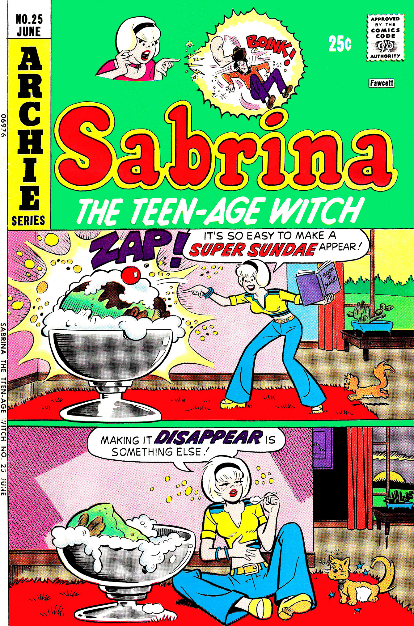 Read online Sabrina The Teenage Witch (1971) comic -  Issue #25 - 1