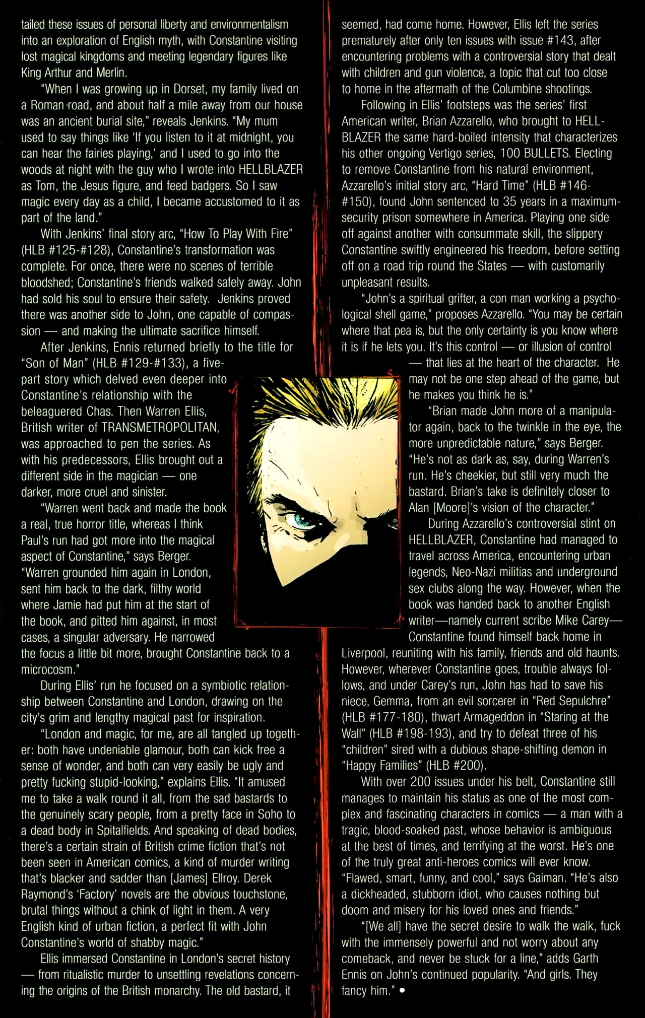 Read online John Constantine Hellblazer: All His Engines comic -  Issue # Full - 124