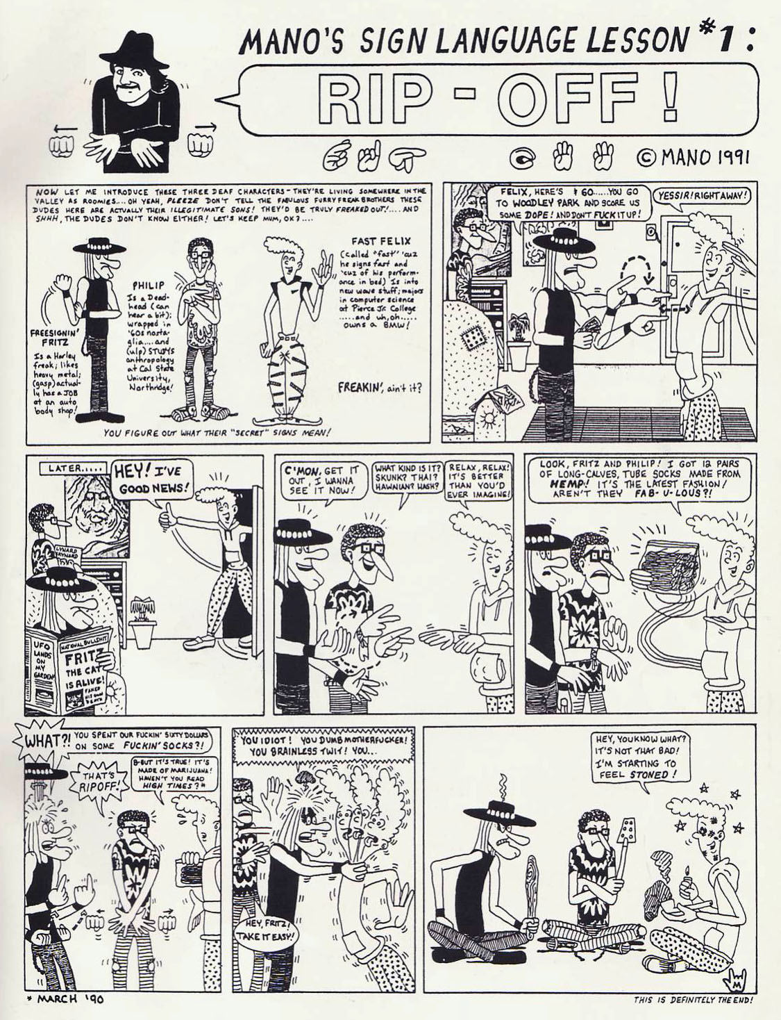 Read online Rip Off Comix comic -  Issue #31 - 50