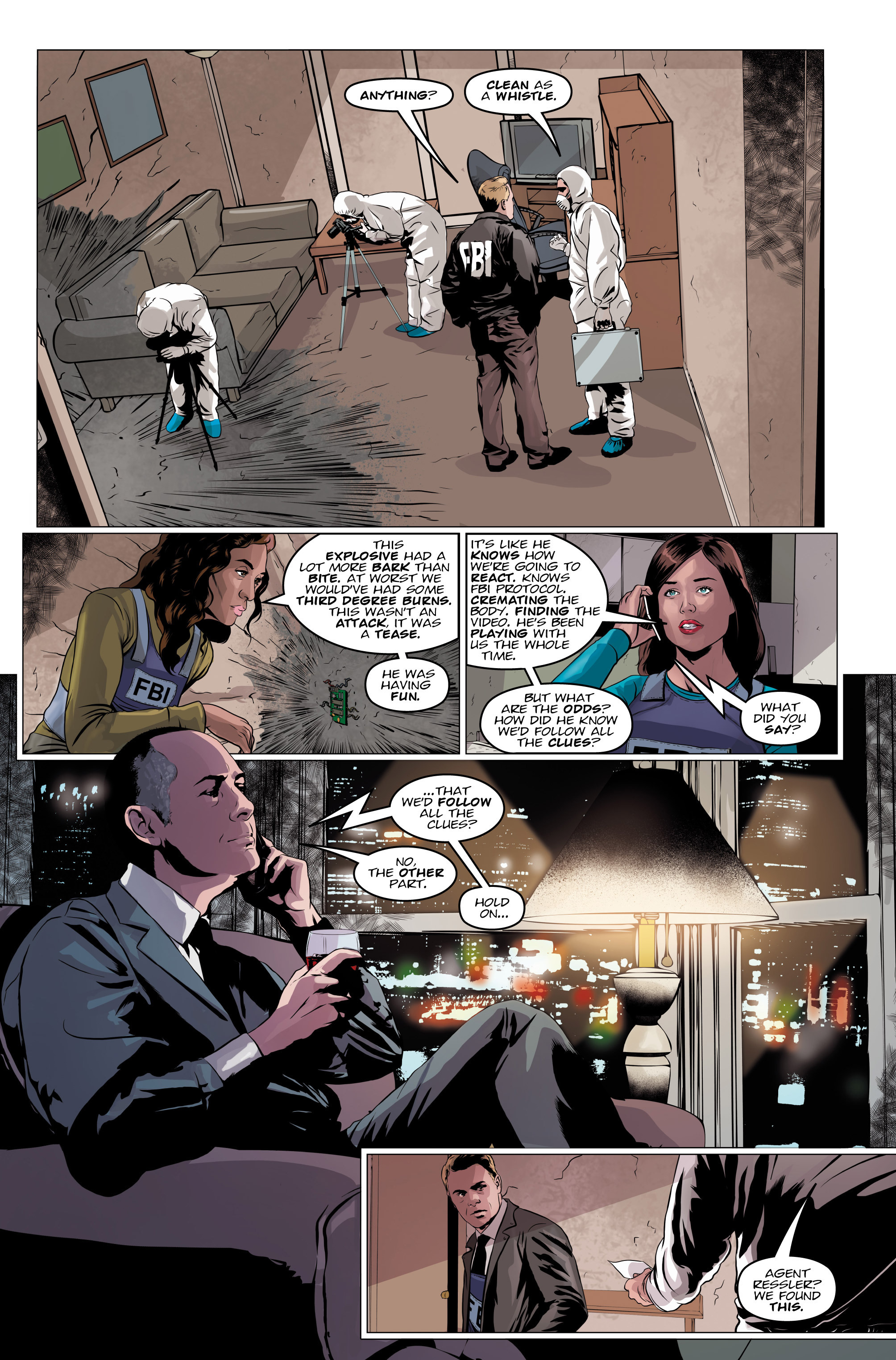 Read online The Blacklist comic -  Issue #1 - 23