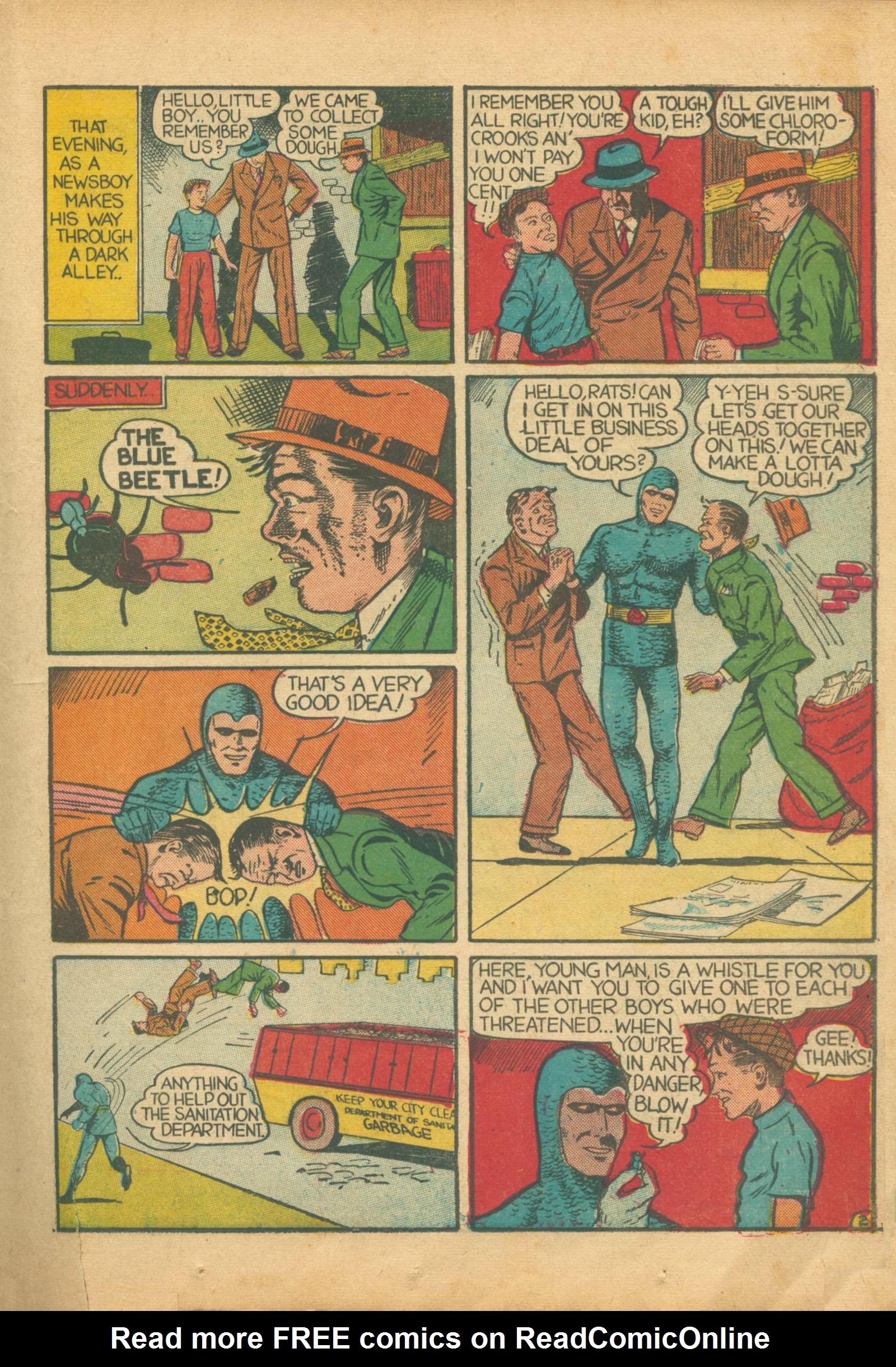 Read online The Blue Beetle comic -  Issue #1 - 29