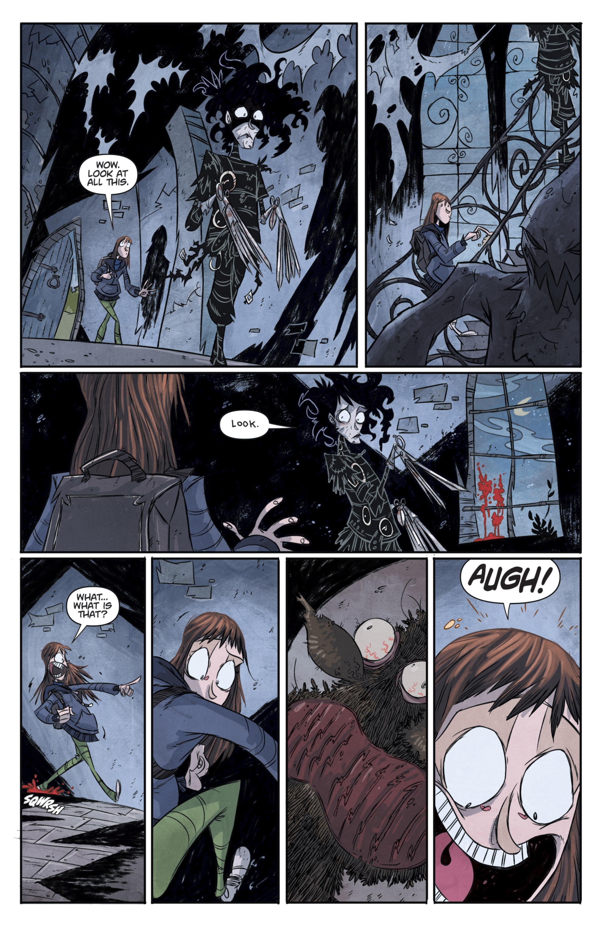 Read online Edward Scissorhands comic -  Issue #3 - 5