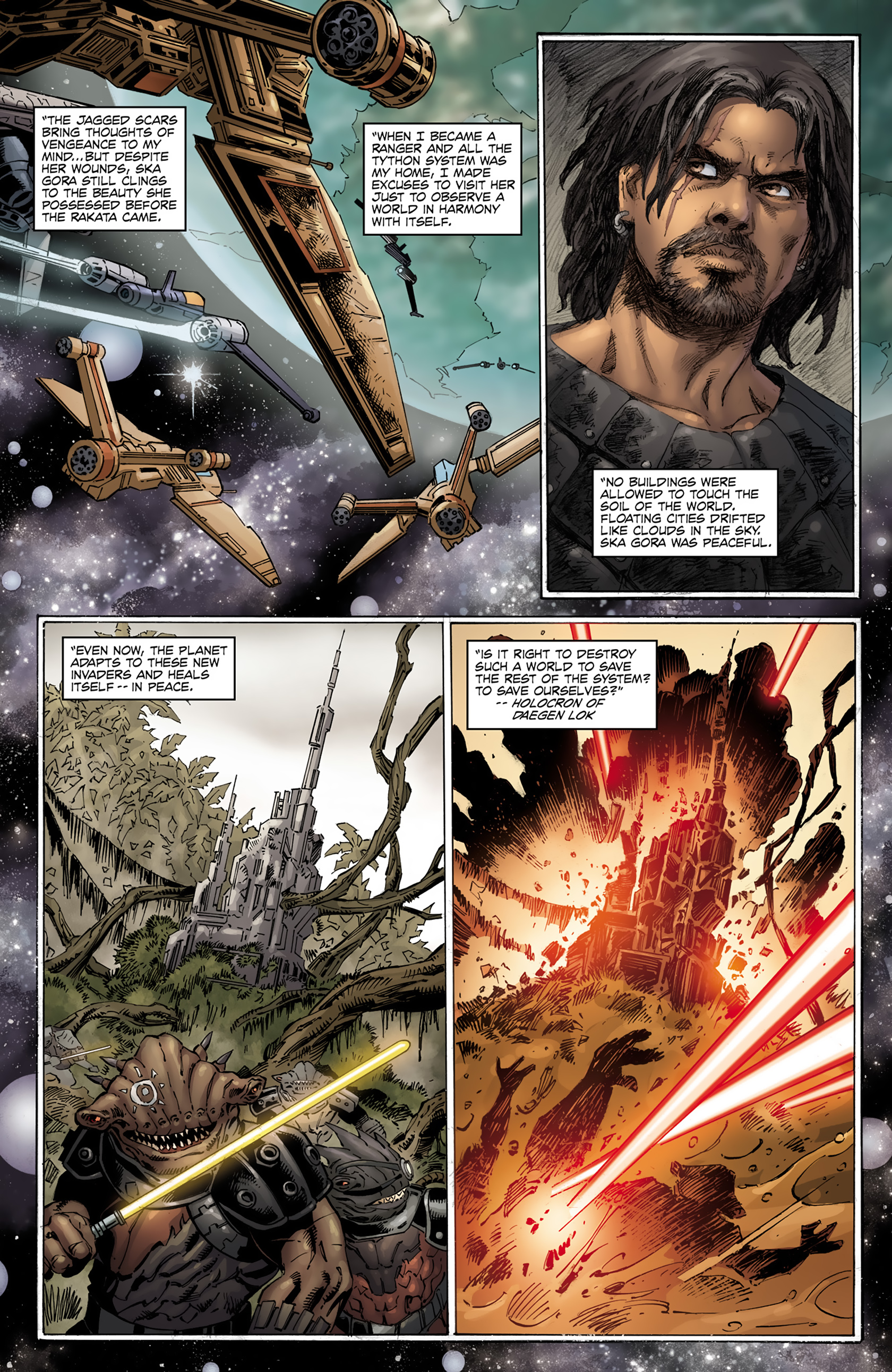 Read online Star Wars: Dawn of the Jedi - Force War comic -  Issue #2 - 13
