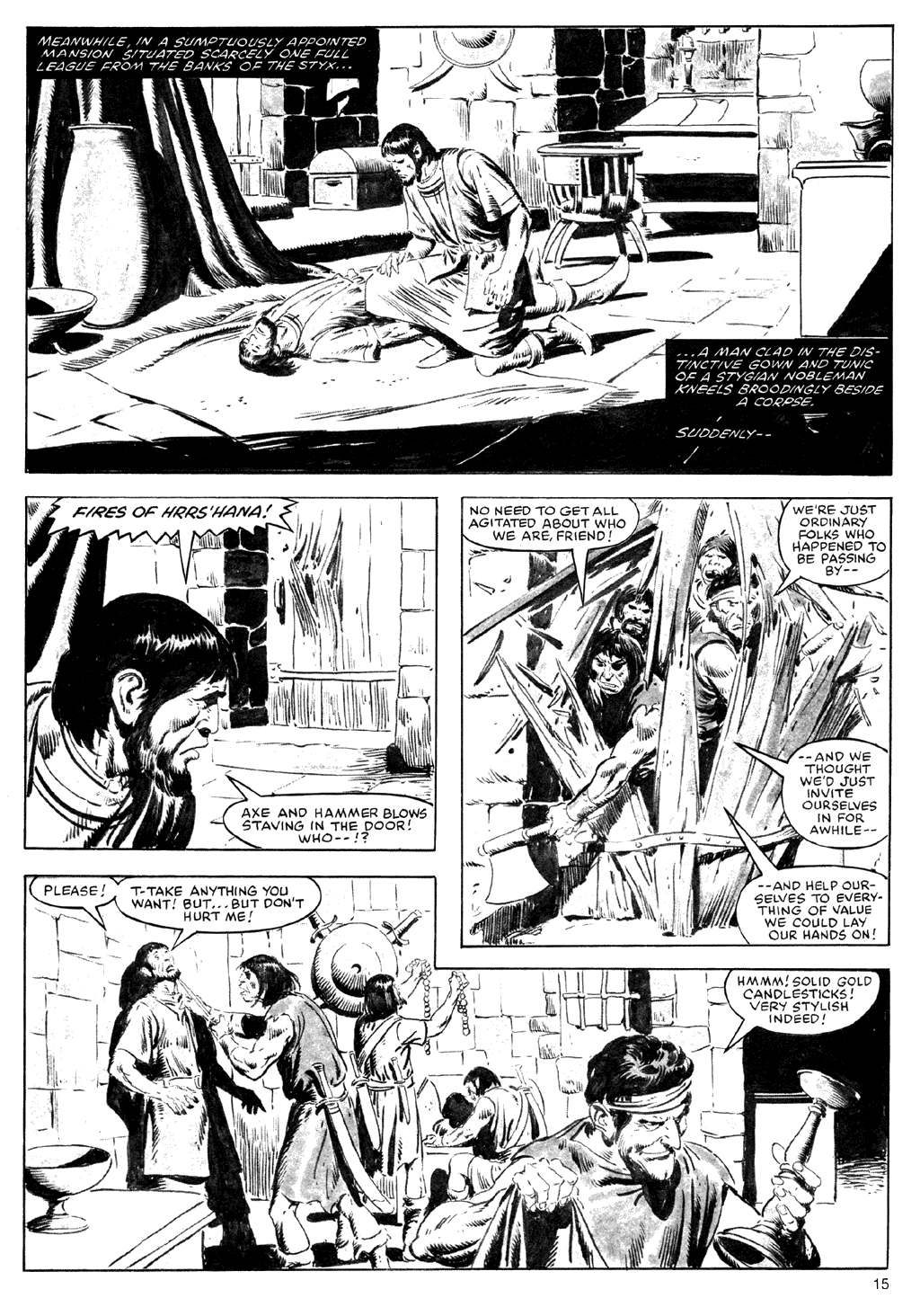Read online The Savage Sword Of Conan comic -  Issue #73 - 15