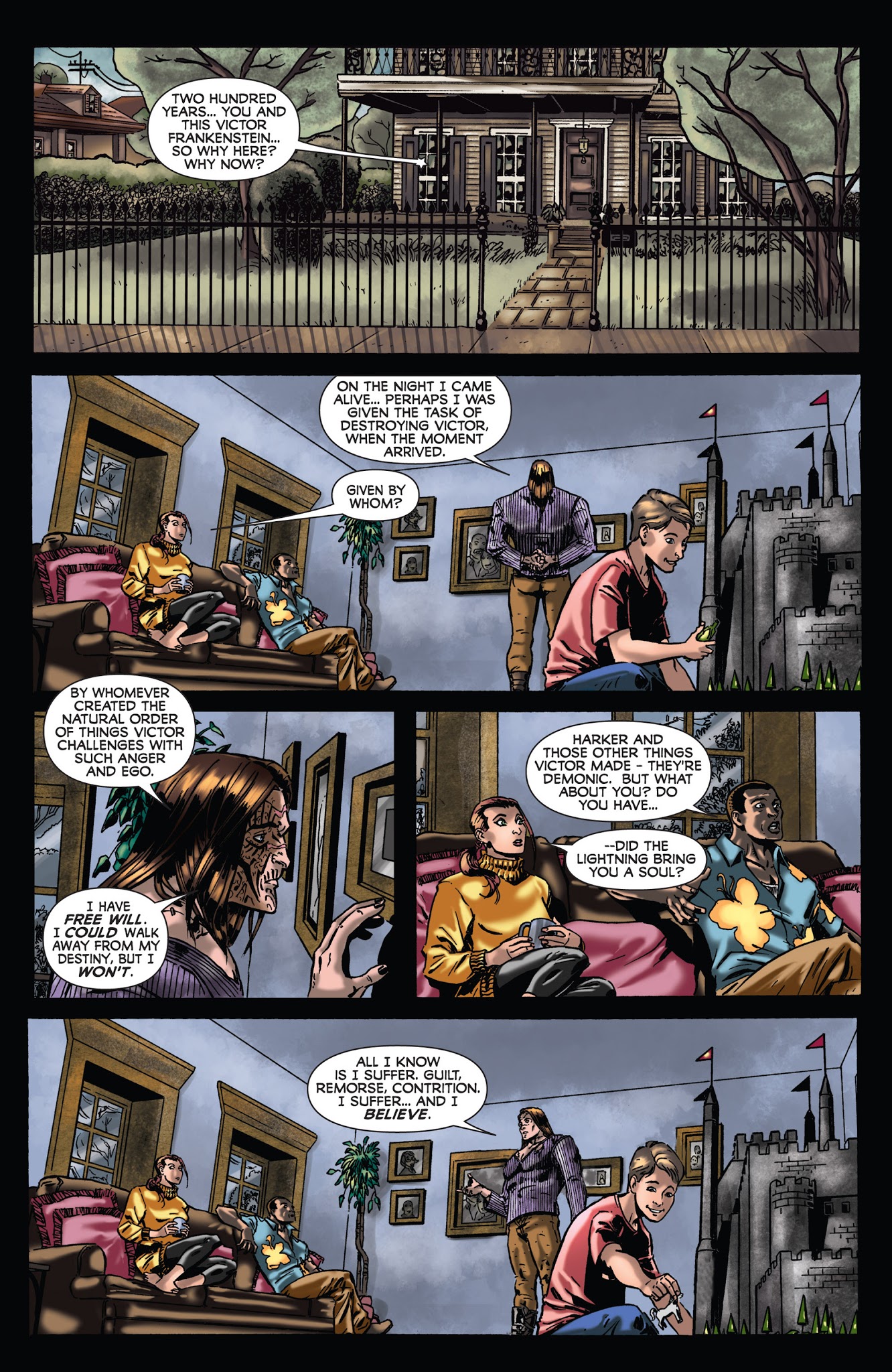 Read online Dean Koontz's Frankenstein: Prodigal Son (2010) comic -  Issue #5 - 23