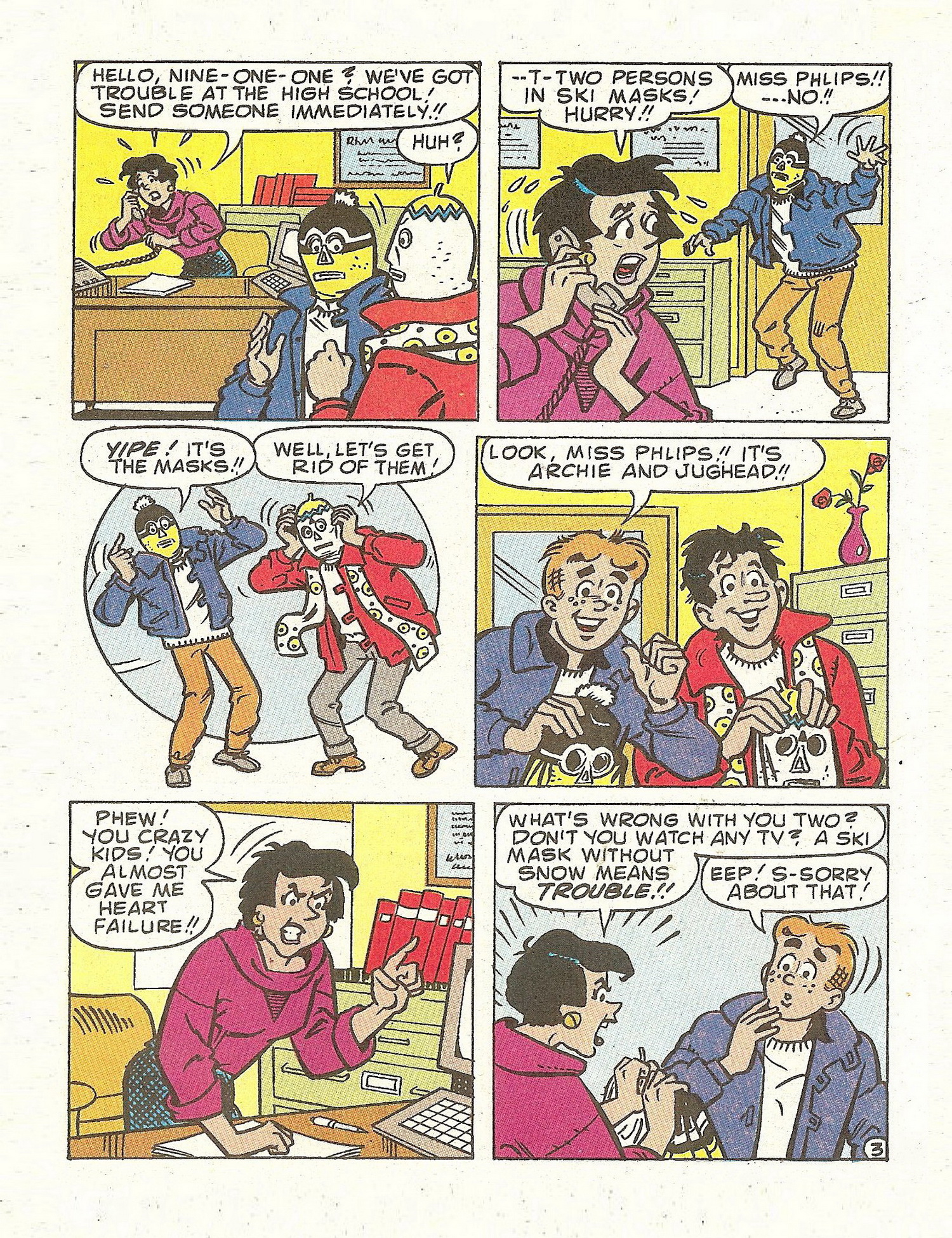 Read online Jughead Jones Comics Digest comic -  Issue #94 - 95