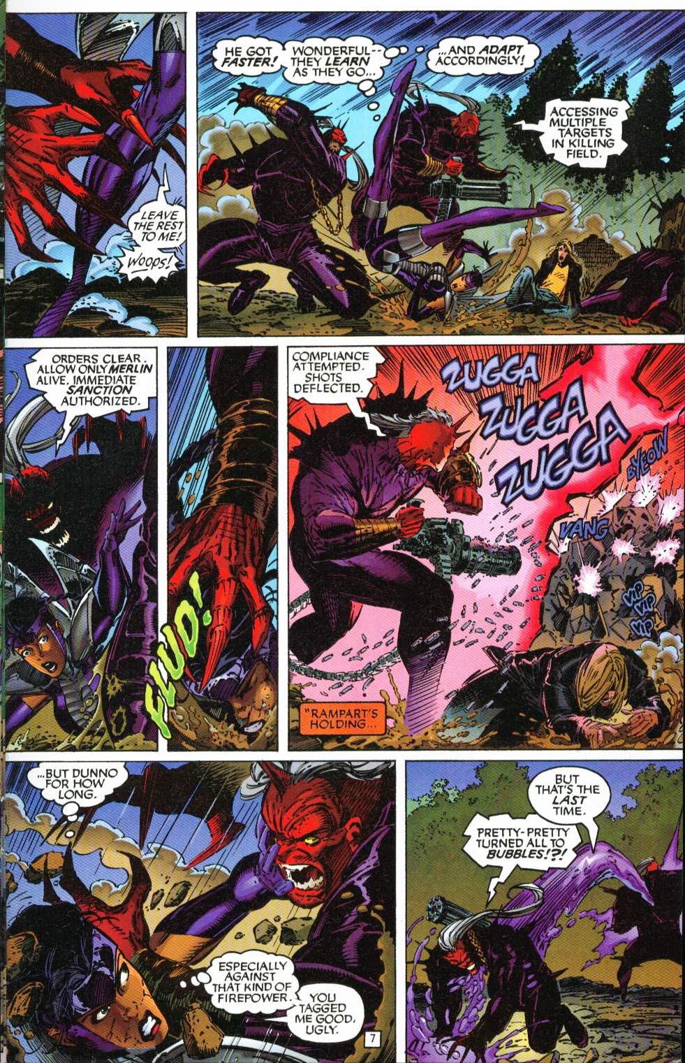 Read online Sovereign Seven comic -  Issue #1 - 8