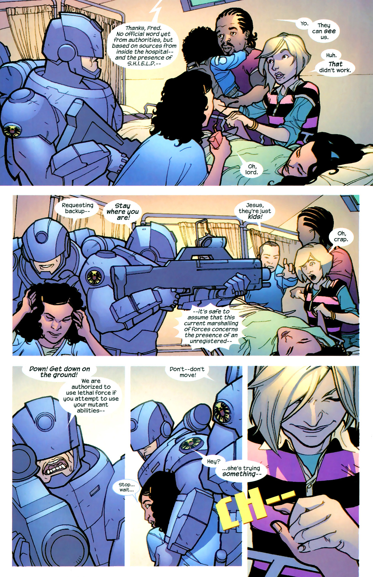 Read online NYX: No Way Home comic -  Issue #4 - 10