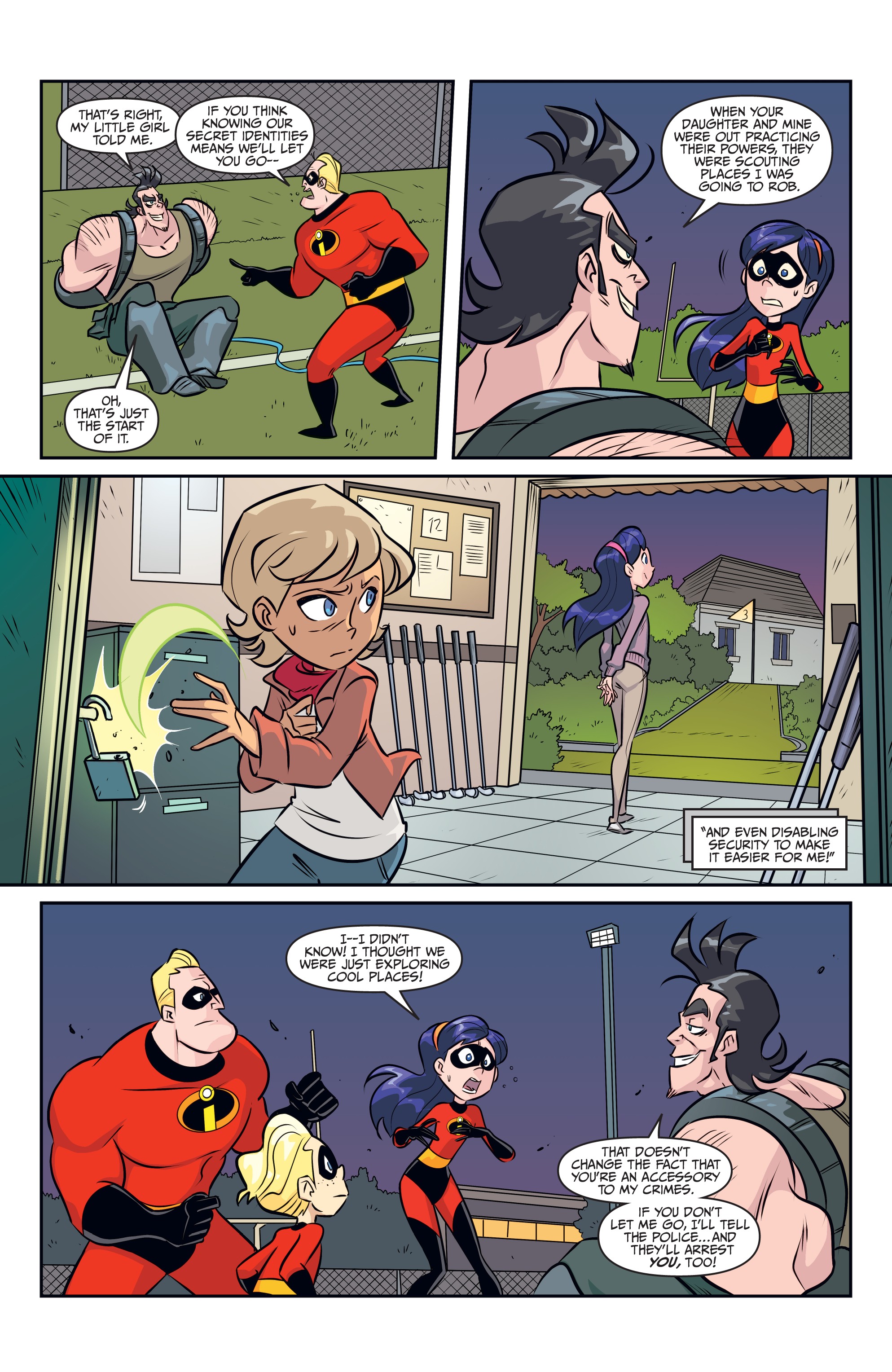 Read online Disney•PIXAR The Incredibles 2: Secret Identities comic -  Issue #3 - 10