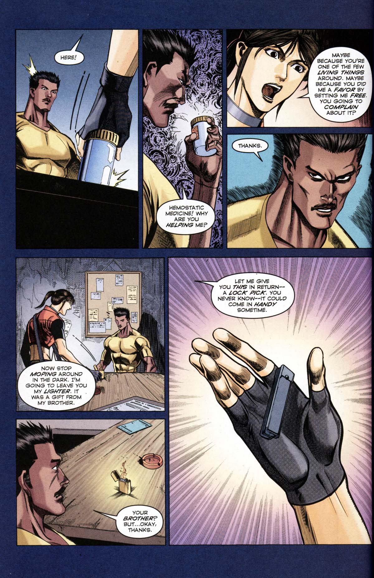 Read online Resident Evil Code: Veronica comic -  Issue #1 - 131