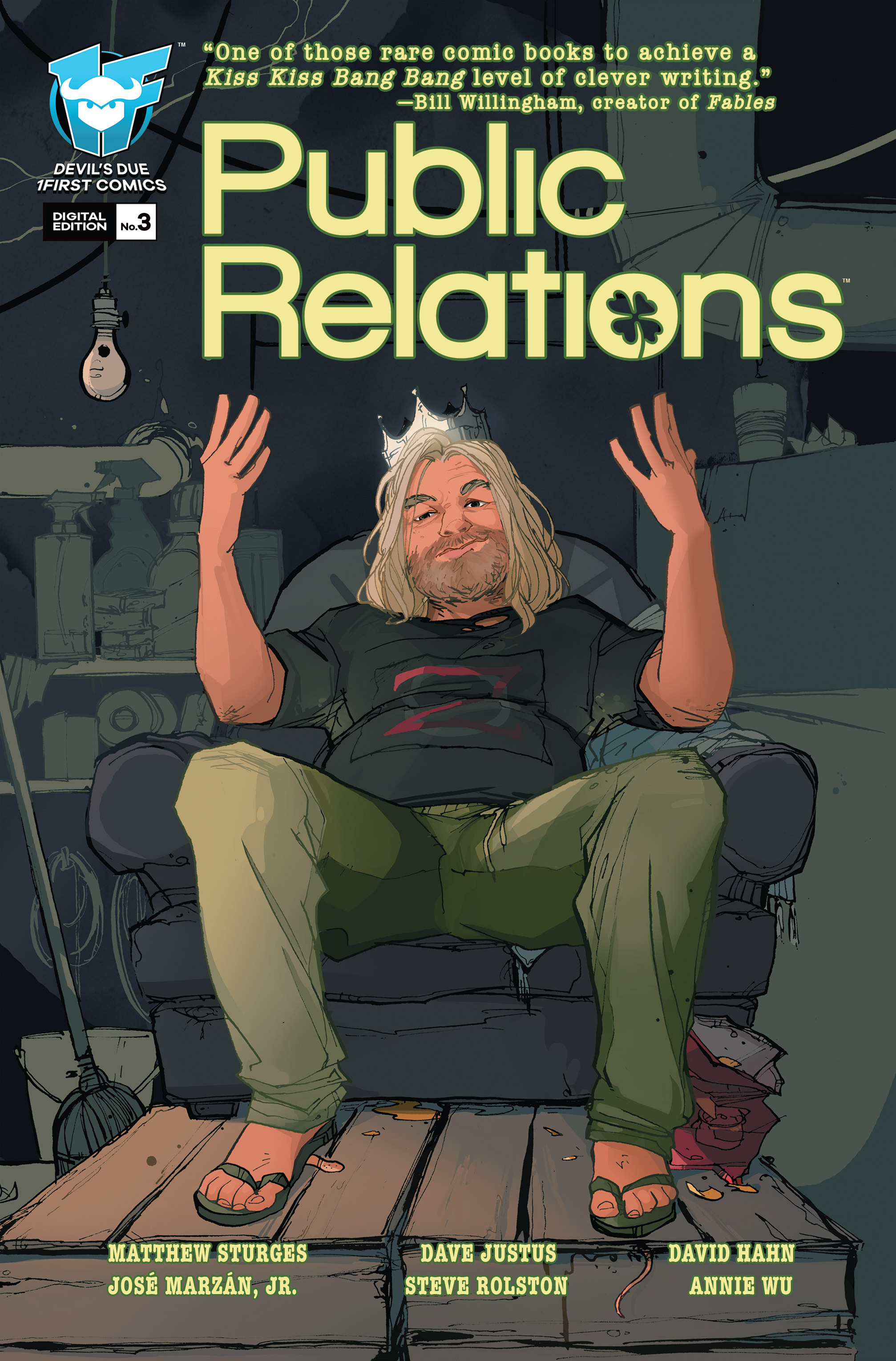 Read online Public Relations comic -  Issue #3 - 1