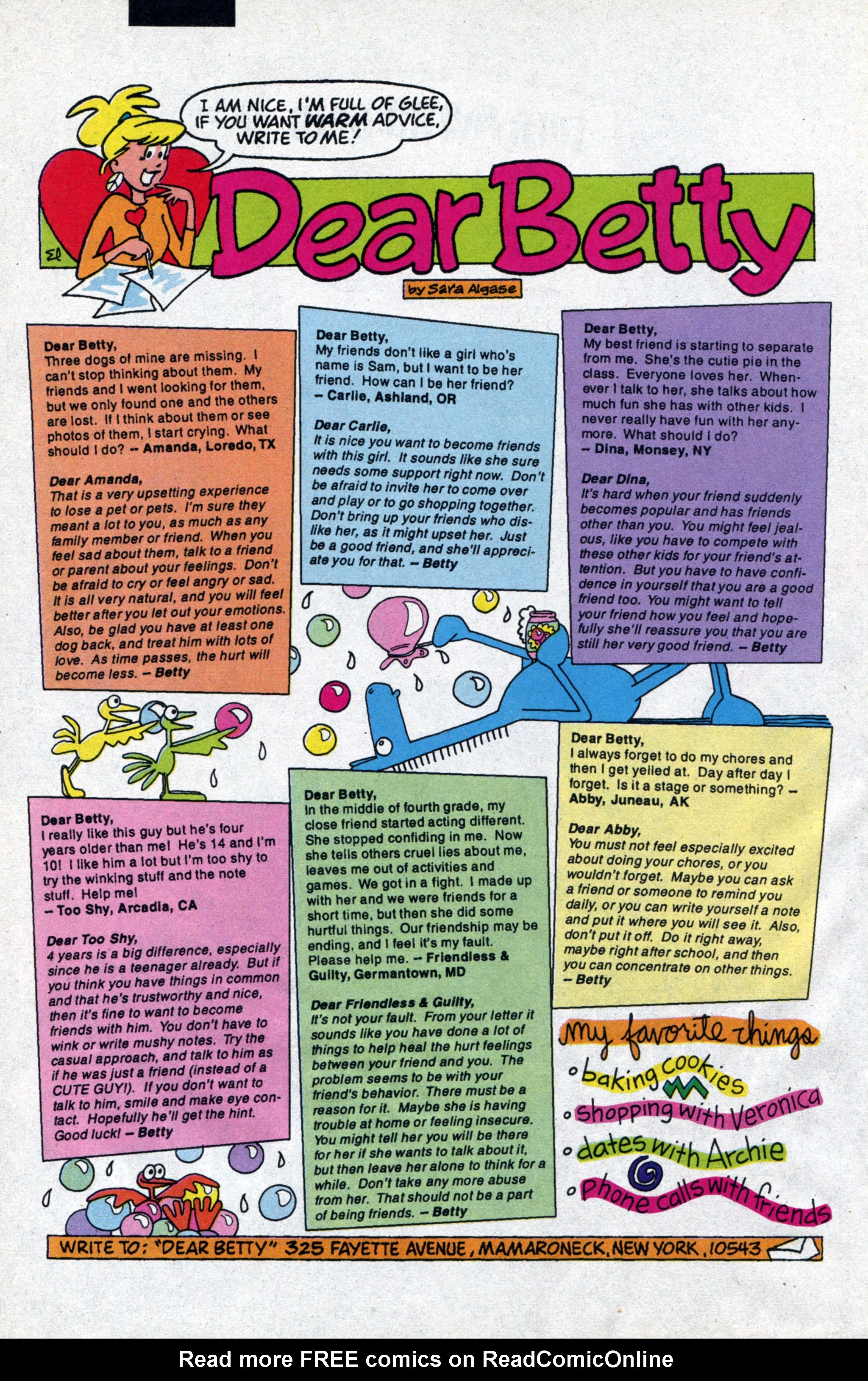 Read online Betty comic -  Issue #22 - 26