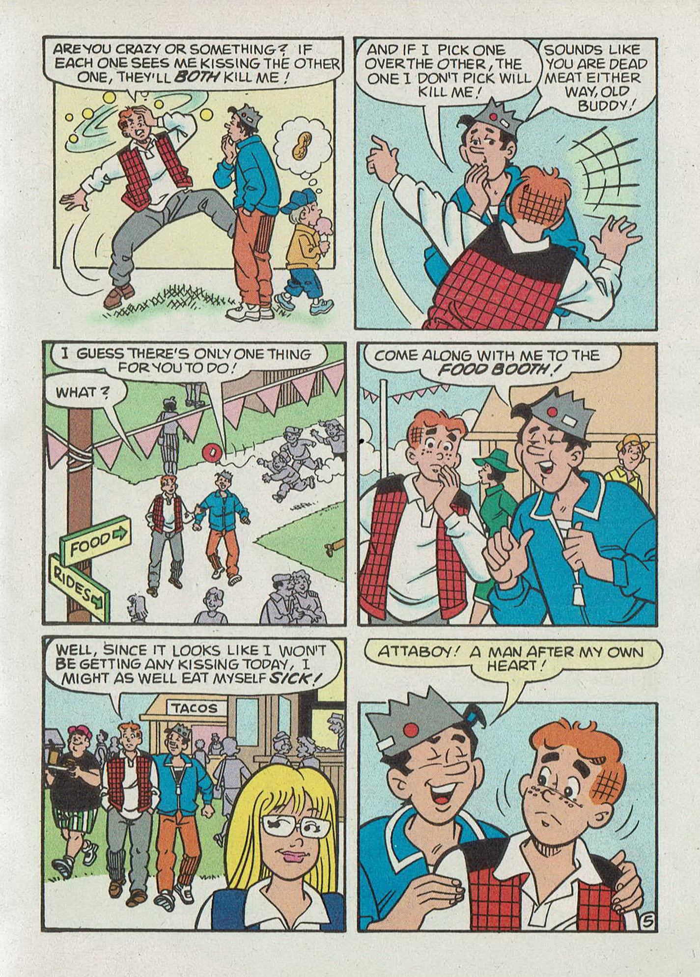 Read online Jughead with Archie Digest Magazine comic -  Issue #187 - 7