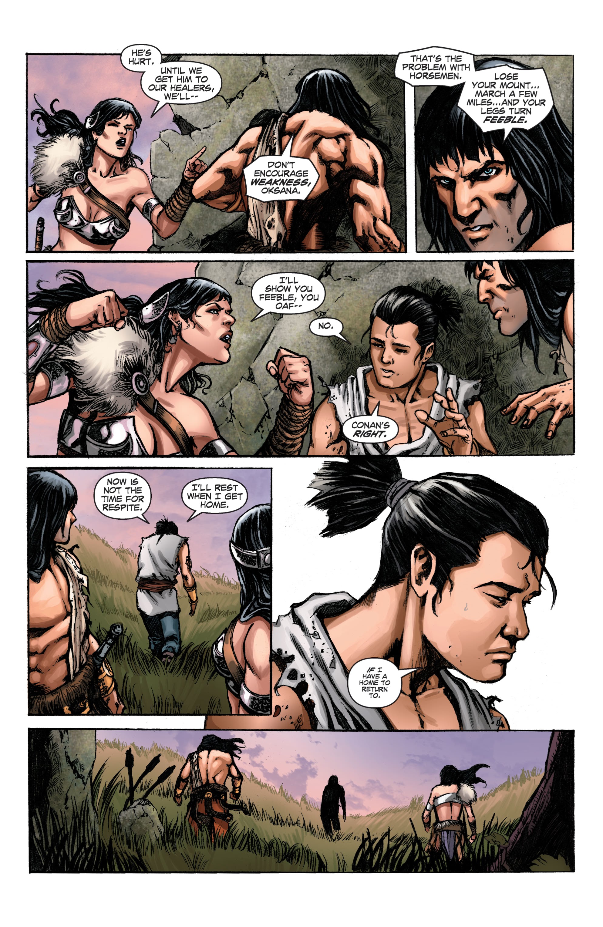 Read online Conan Chronicles Epic Collection comic -  Issue # TPB Blood In His Wake (Part 3) - 7