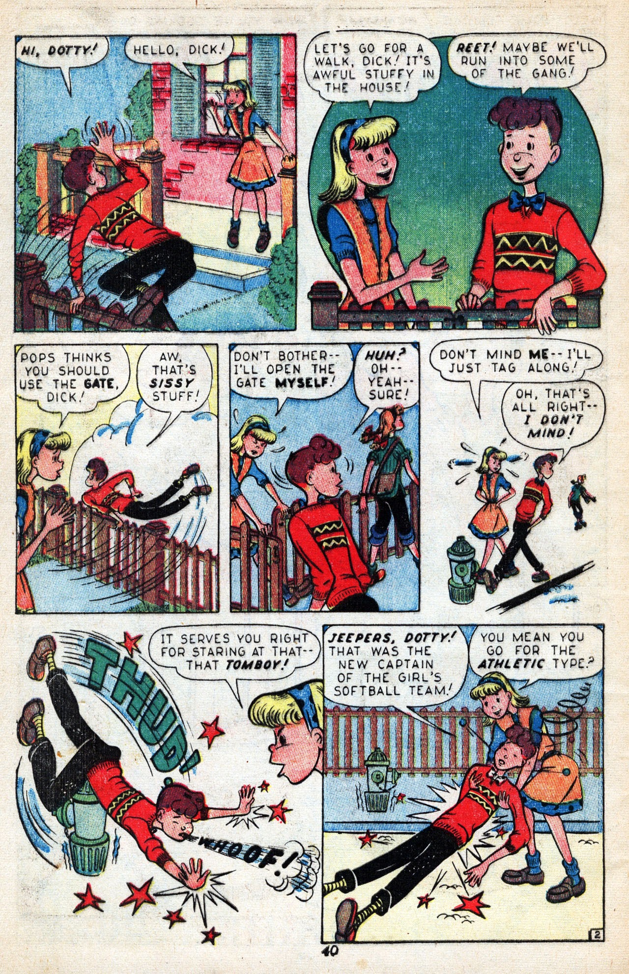 Read online Junior Miss (1947) comic -  Issue #24 - 36