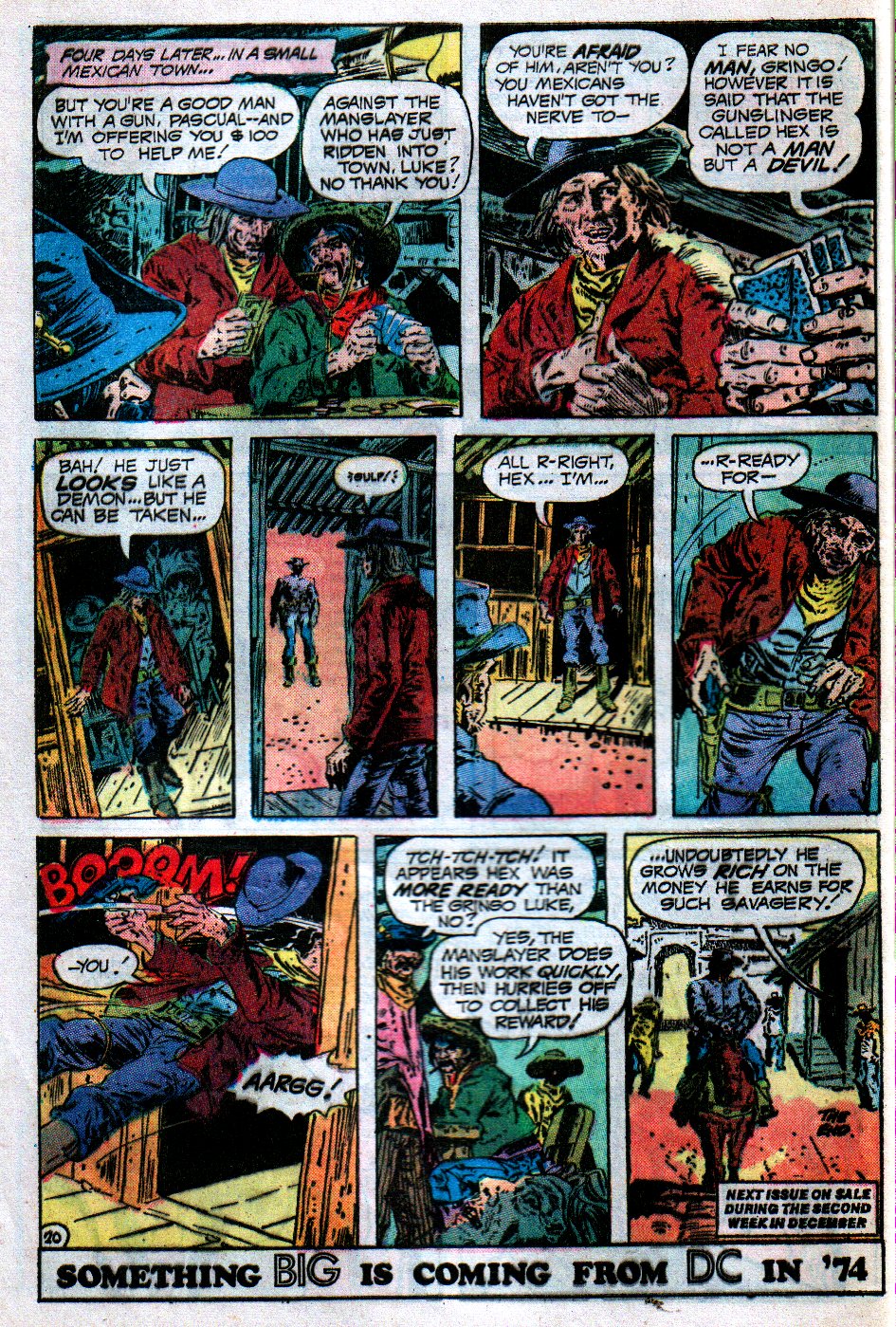 Read online Weird Western Tales (1972) comic -  Issue #21 - 24