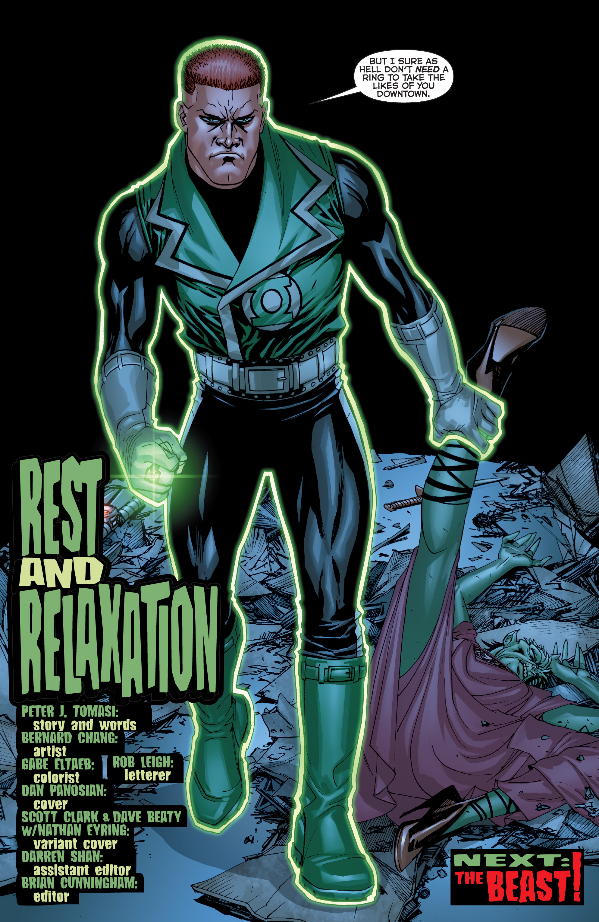 Read online Green Lantern: Emerald Warriors comic -  Issue #11 - 21
