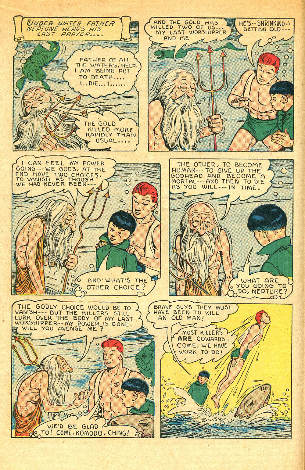 Read online Super-Magician Comics comic -  Issue #56 - 12