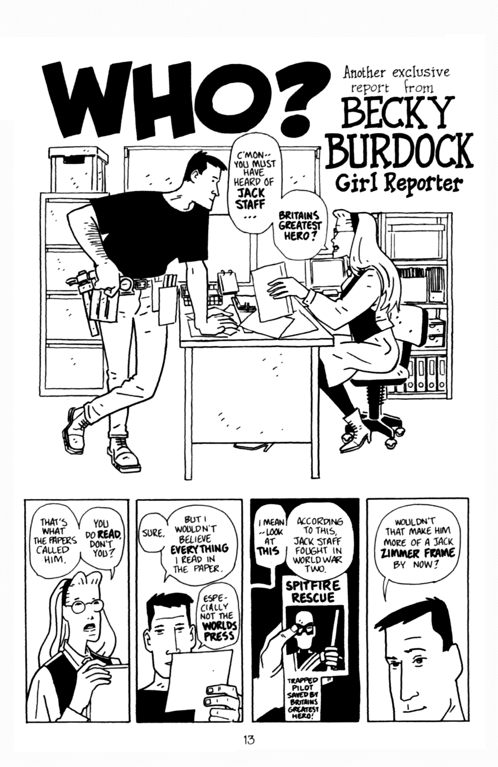 Read online Jack Staff comic -  Issue #1 - 15