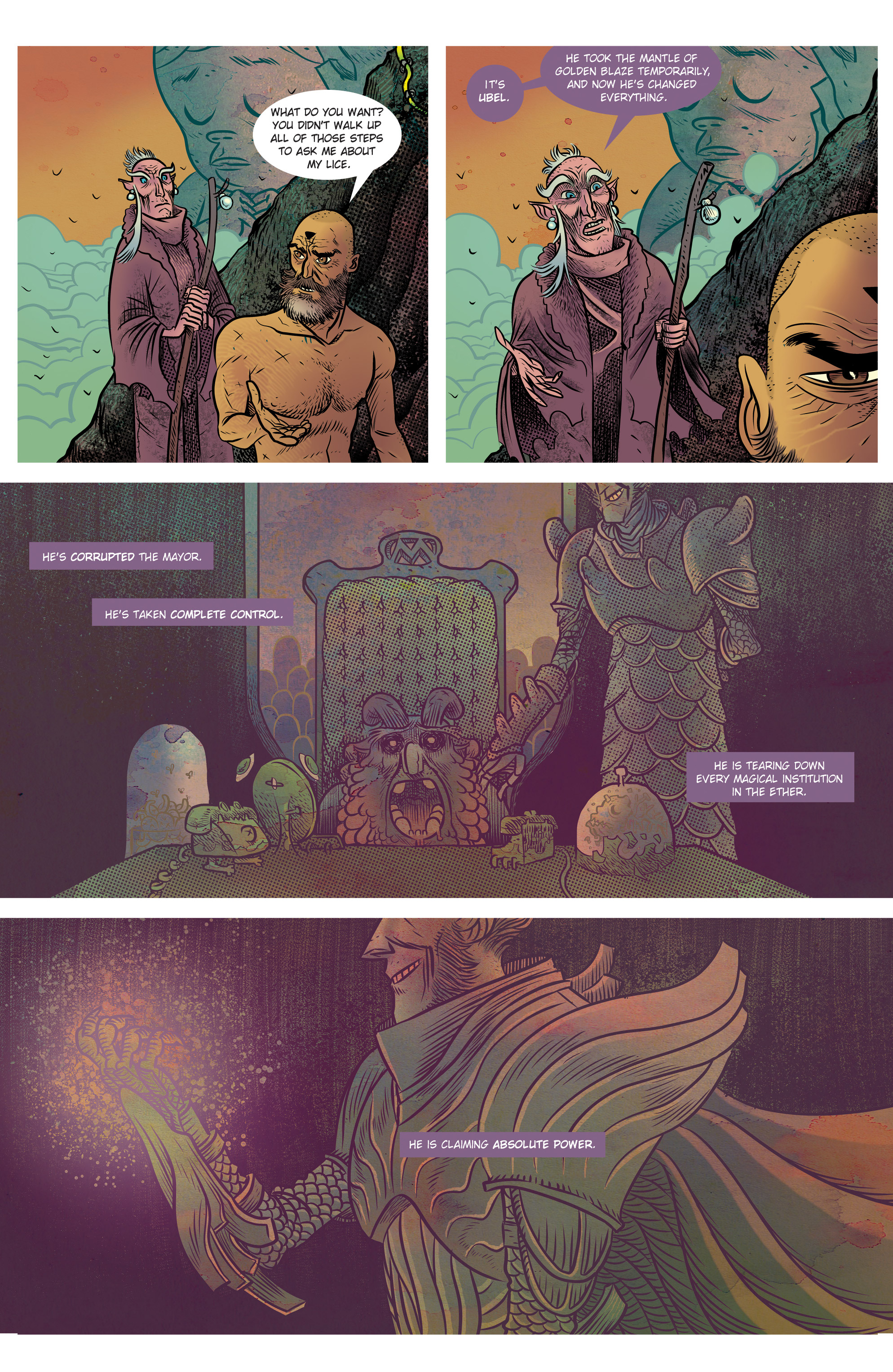 Read online Ether: The Disappearance of Violet Bell comic -  Issue #1 - 9