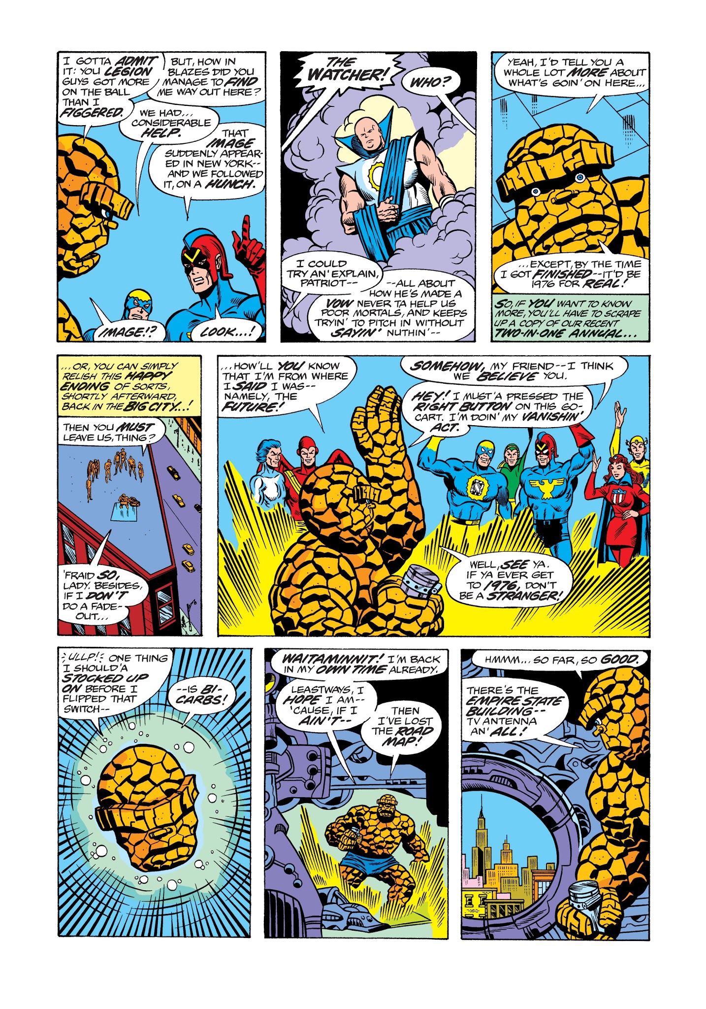 Read online Marvel Masterworks: Marvel Two-In-One comic -  Issue # TPB 2 - 282