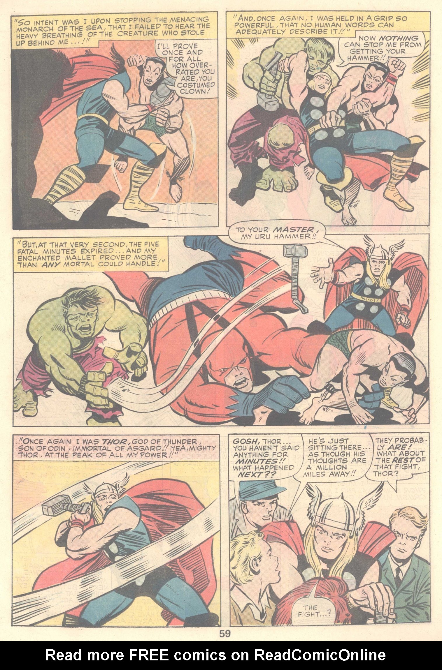 Read online Marvel Treasury Edition comic -  Issue #9 - 59