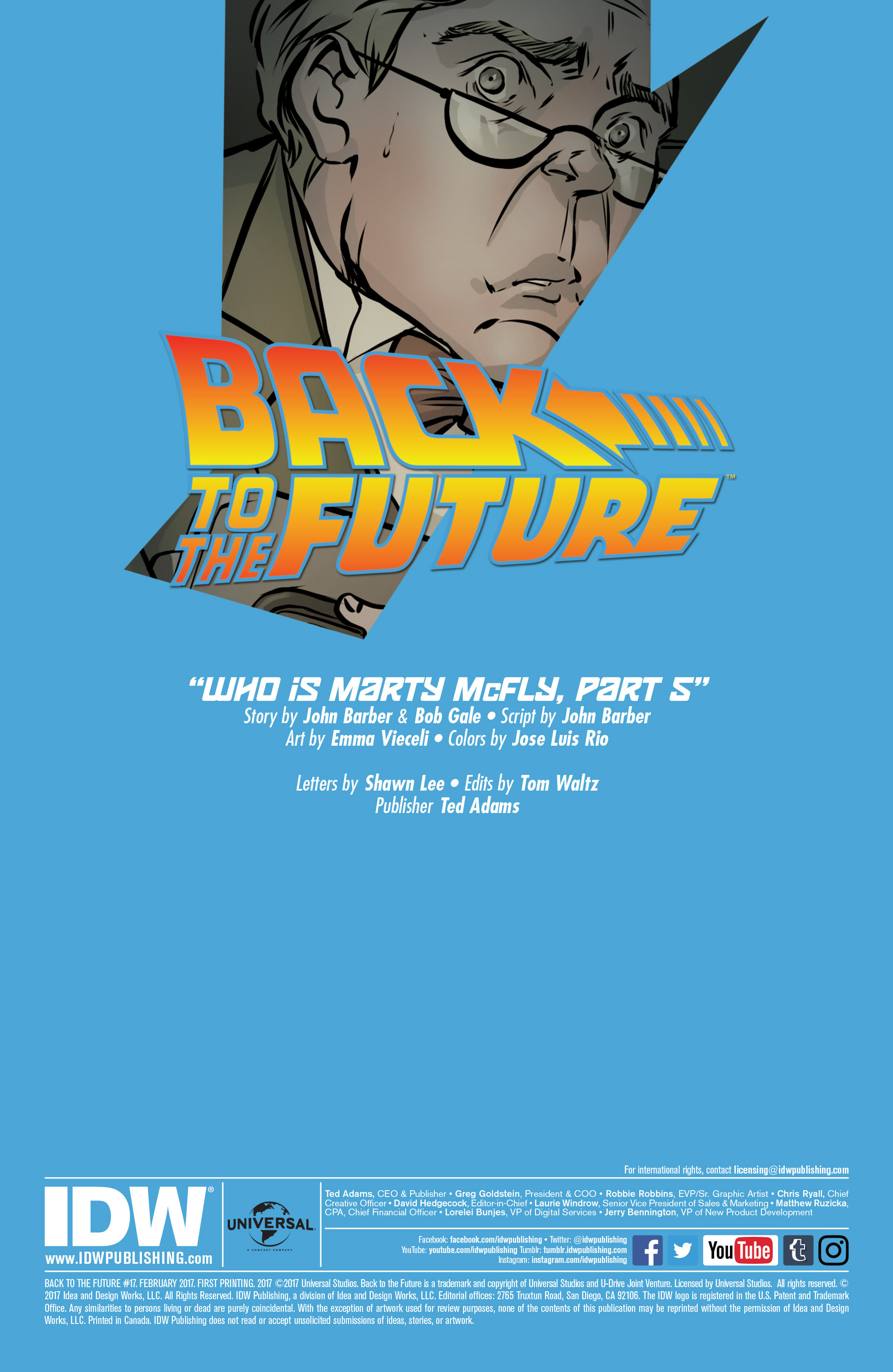 Read online Back to the Future (2015) comic -  Issue #17 - 2