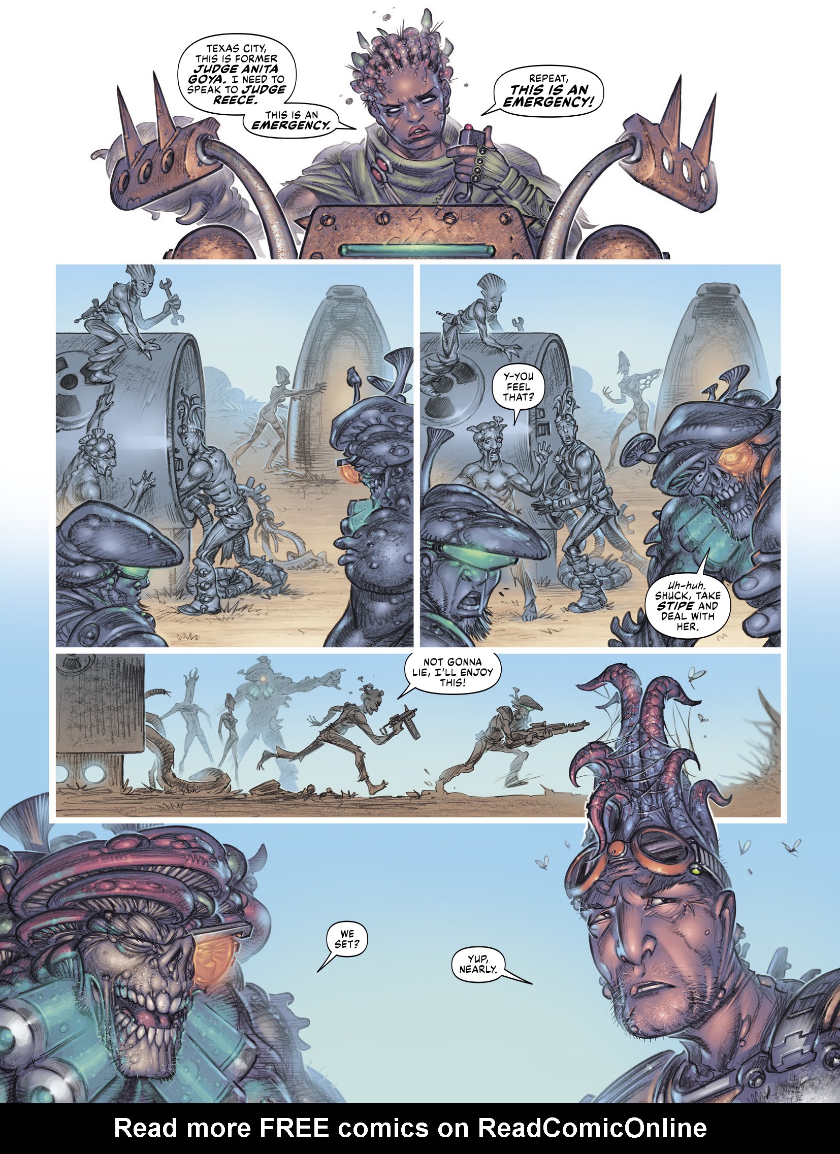 Read online Judge Dredd Megazine (Vol. 5) comic -  Issue #445 - 24